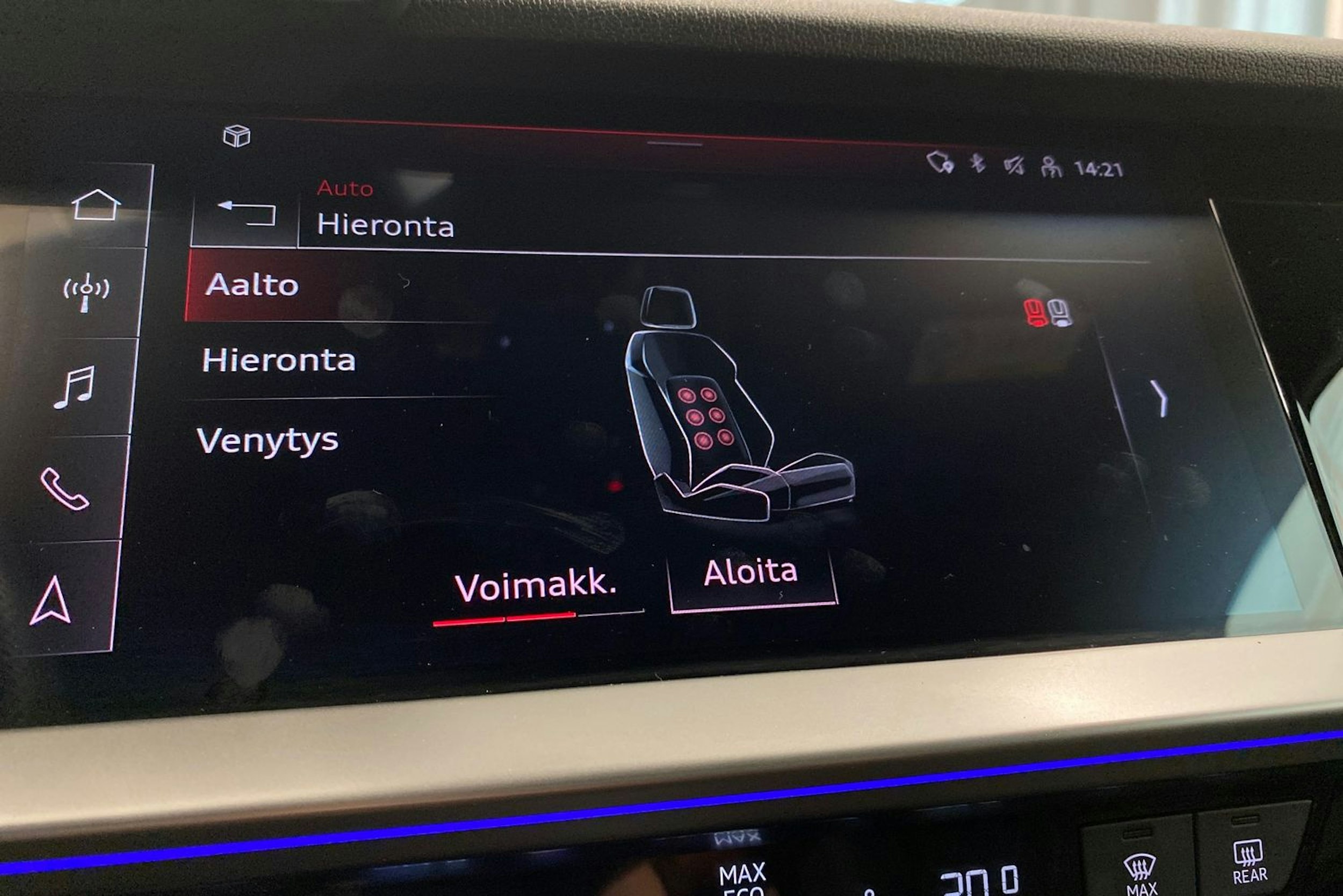 met. musta Audi S3 2021 kuva 23.