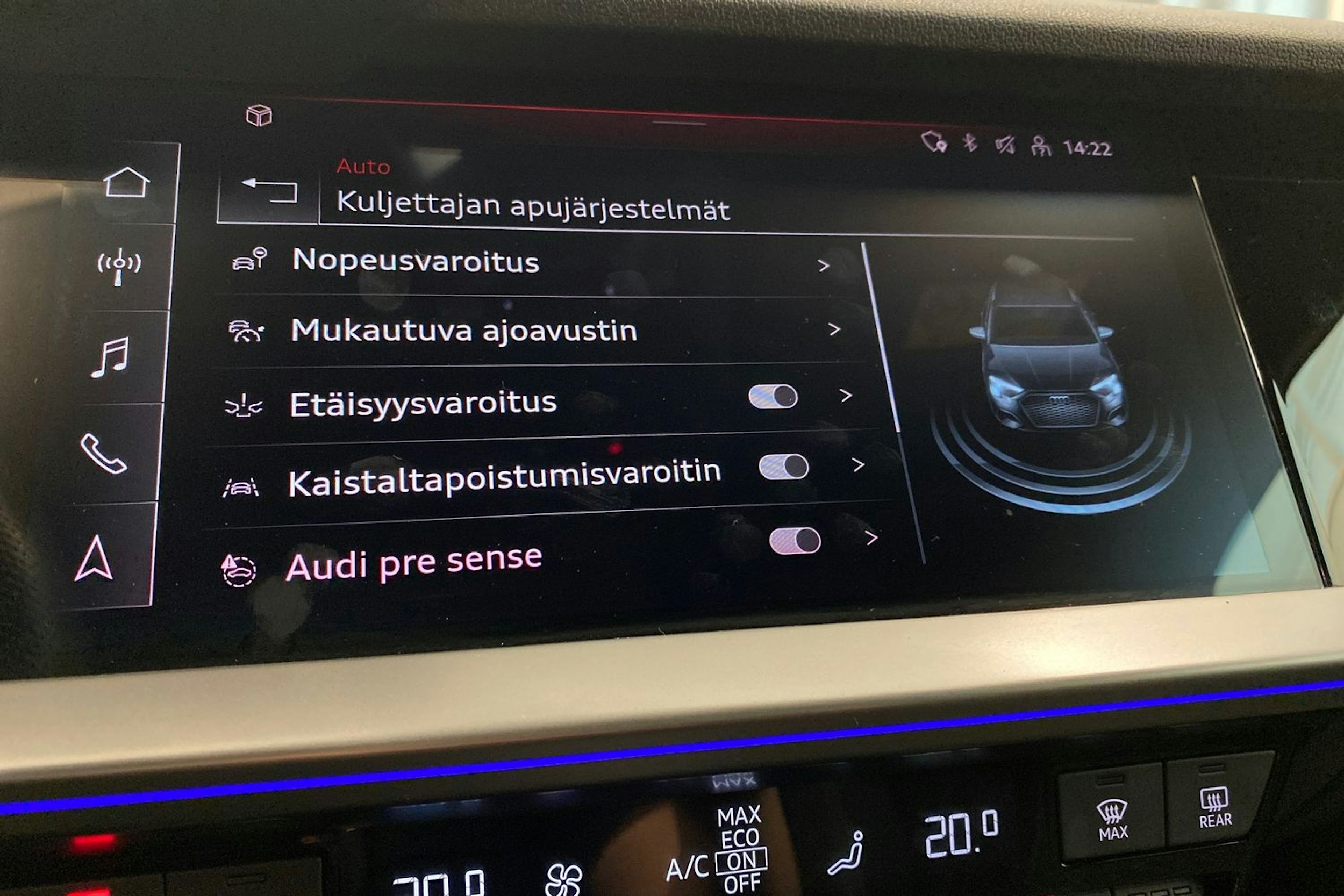 met. musta Audi S3 2021 kuva 24.