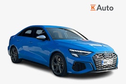 sininen Audi S3 2021 kuva 1.