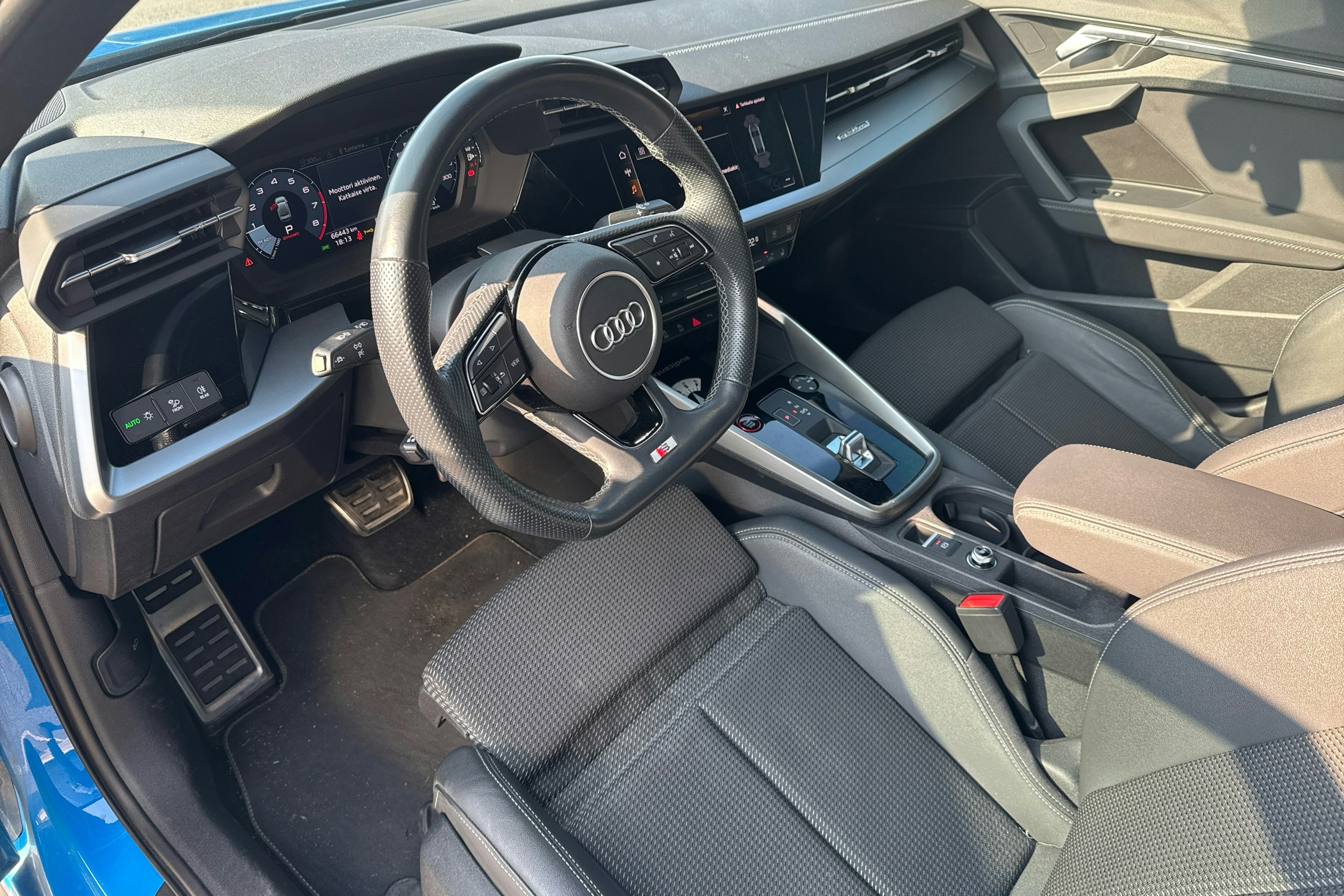 sininen Audi S3 2021 kuva 3.