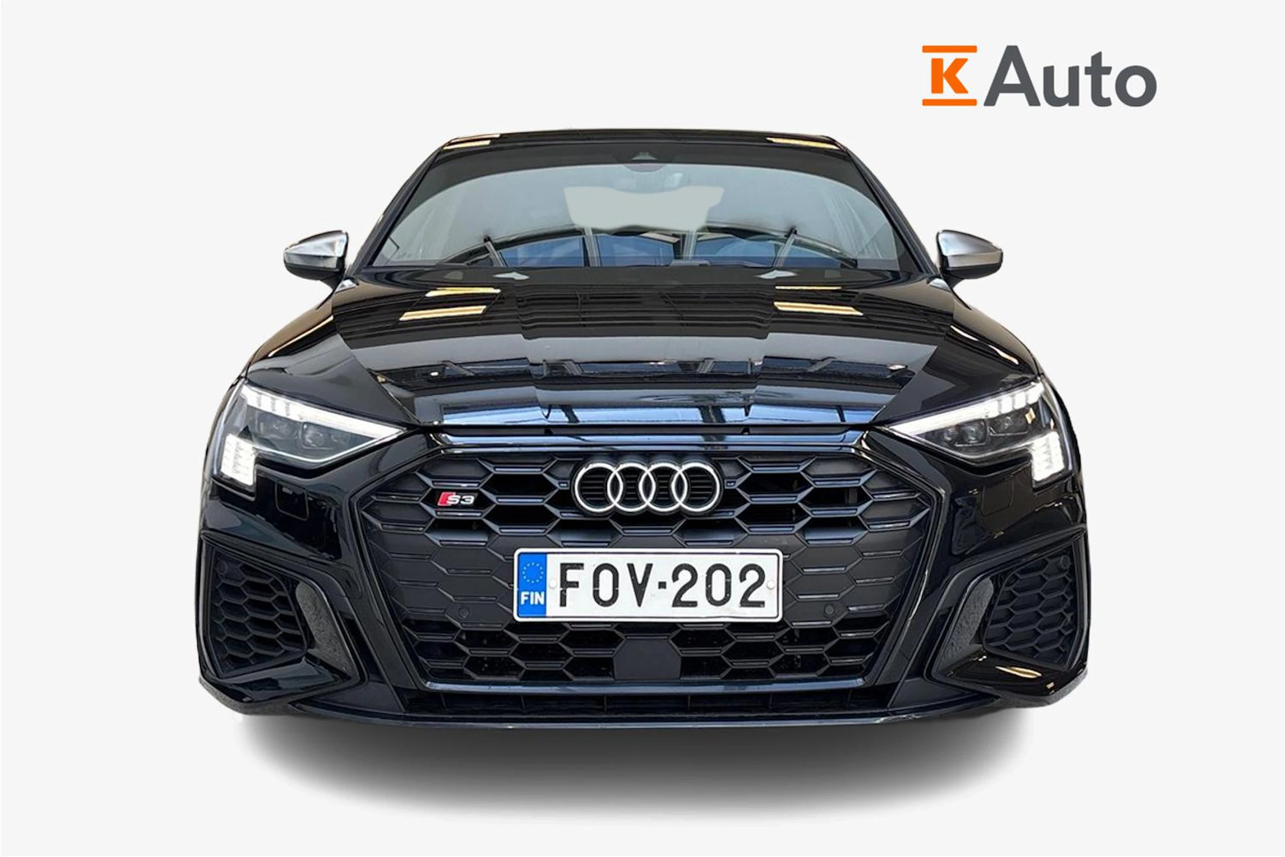 Musta Audi S3 2022 kuva 4.