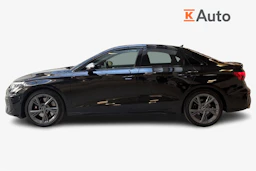 Musta Audi S3 2022 kuva 5.