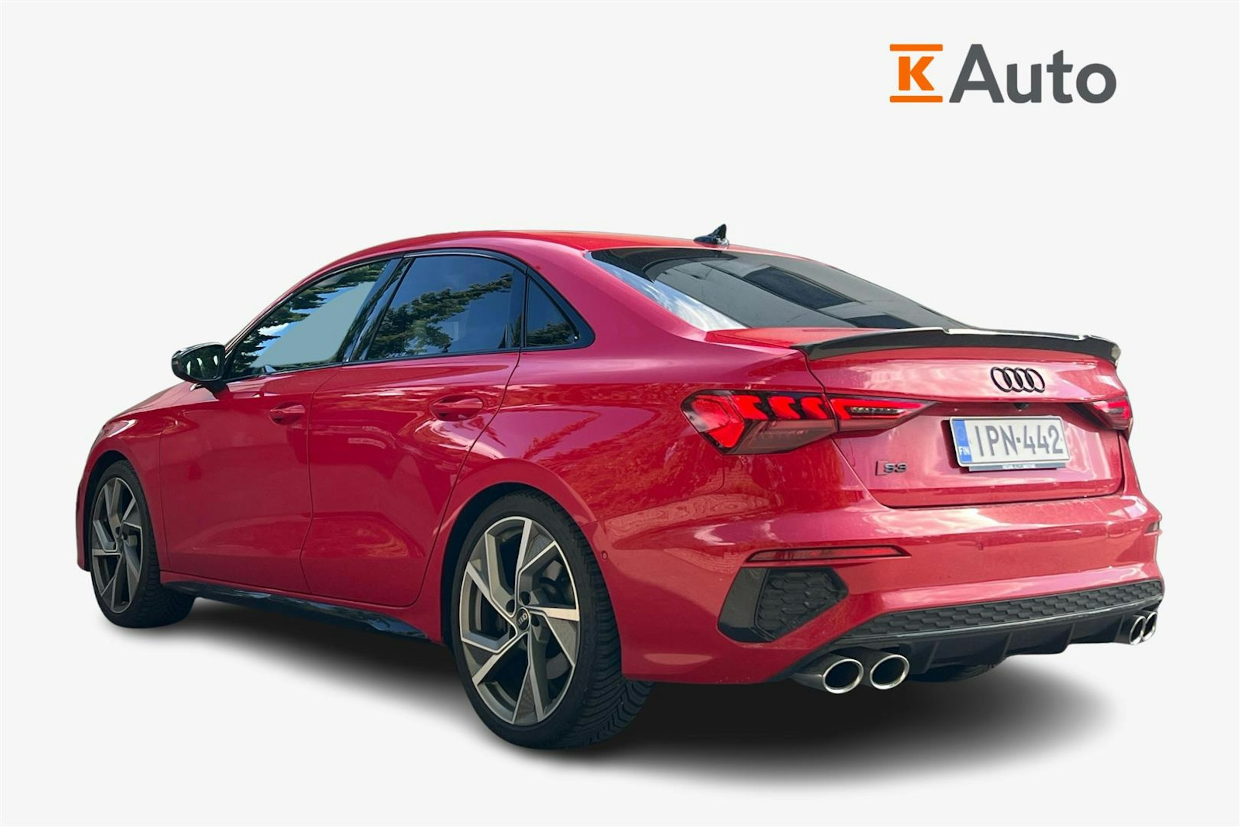 Punainen Audi S3 2022 kuva 2.