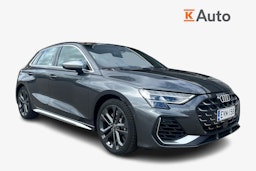 Harmaa Audi S3 2025 kuva 1.