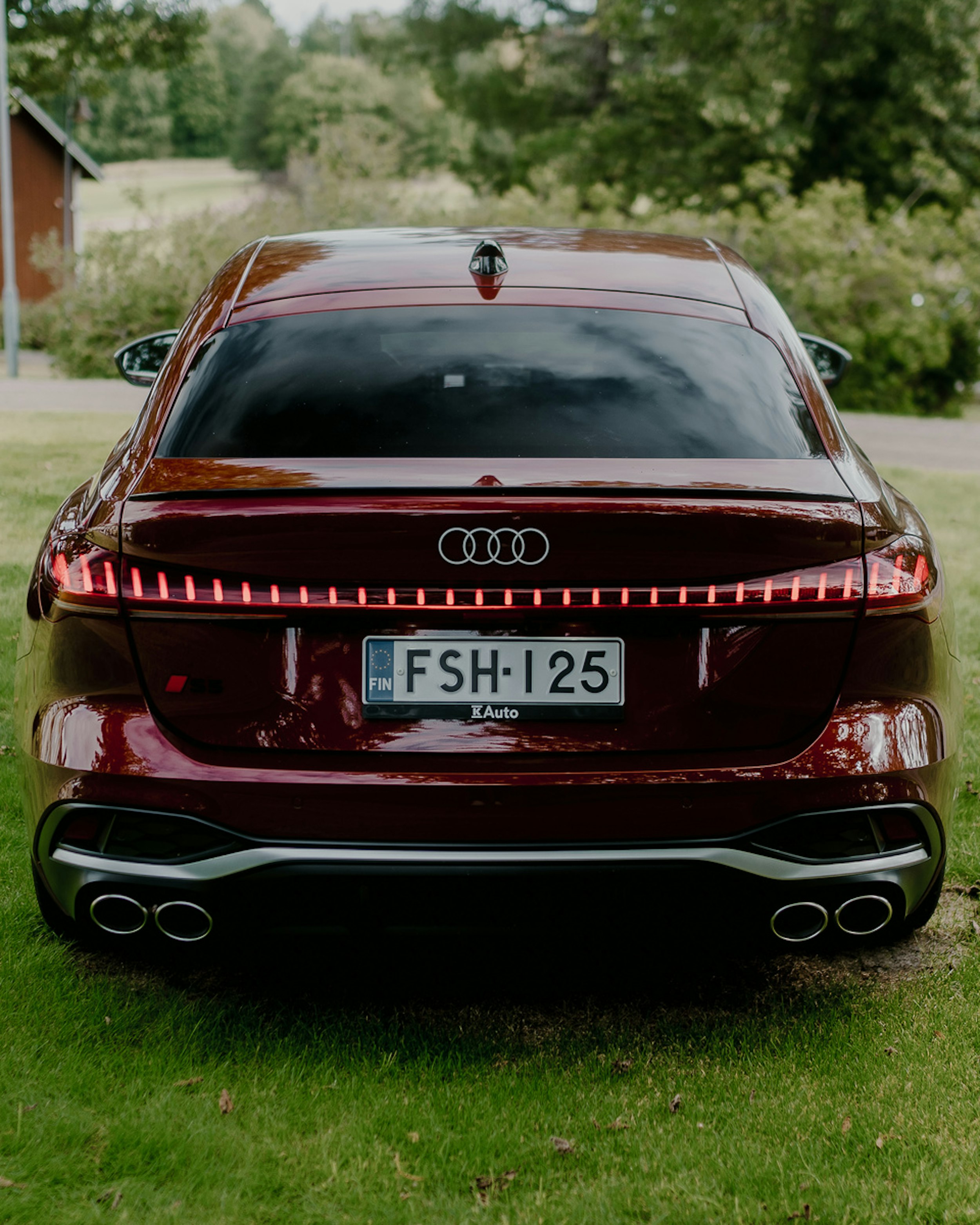 punainen Audi S5 2024 kuva 5.