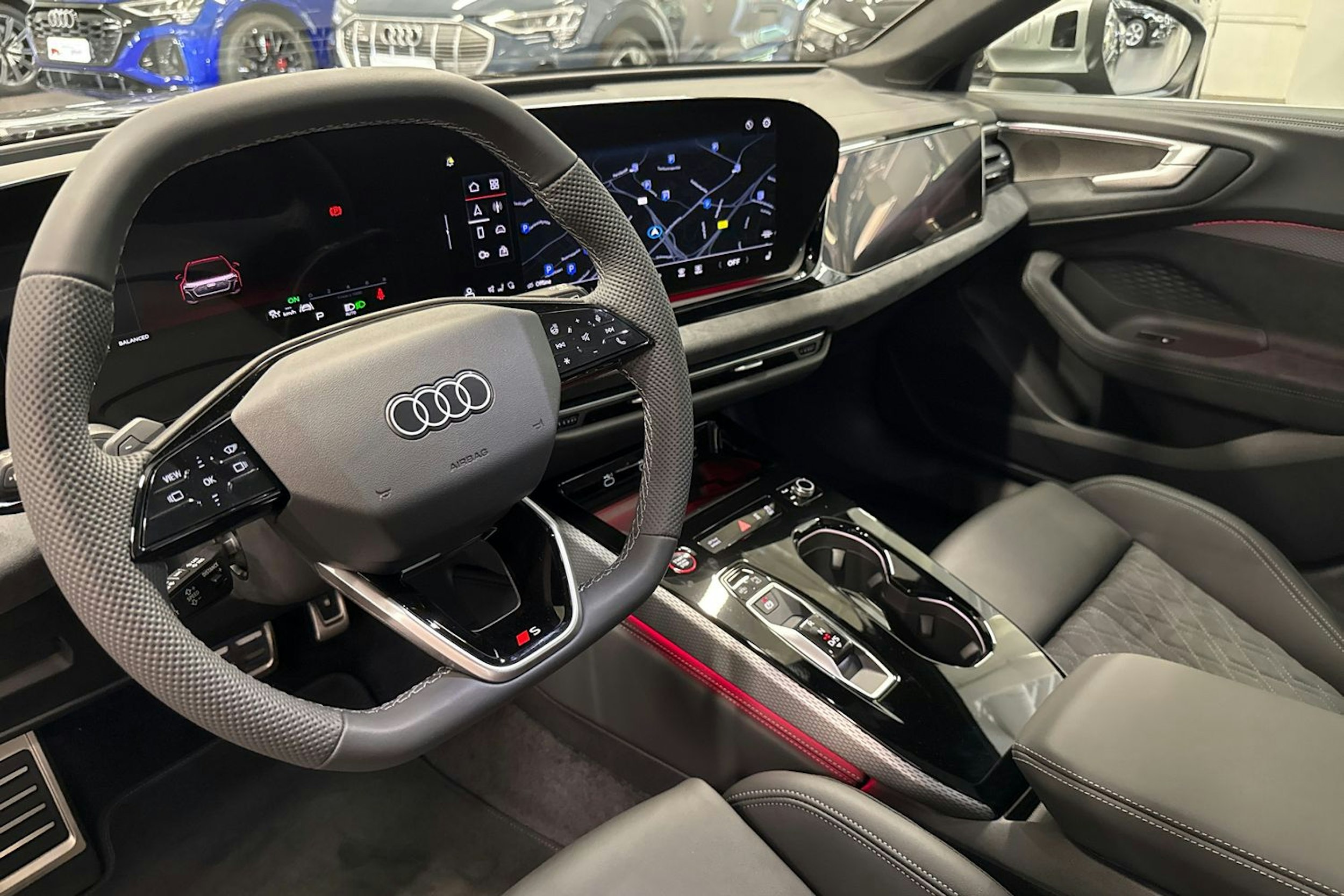 met. harmaa Audi S5 2025 kuva 14.