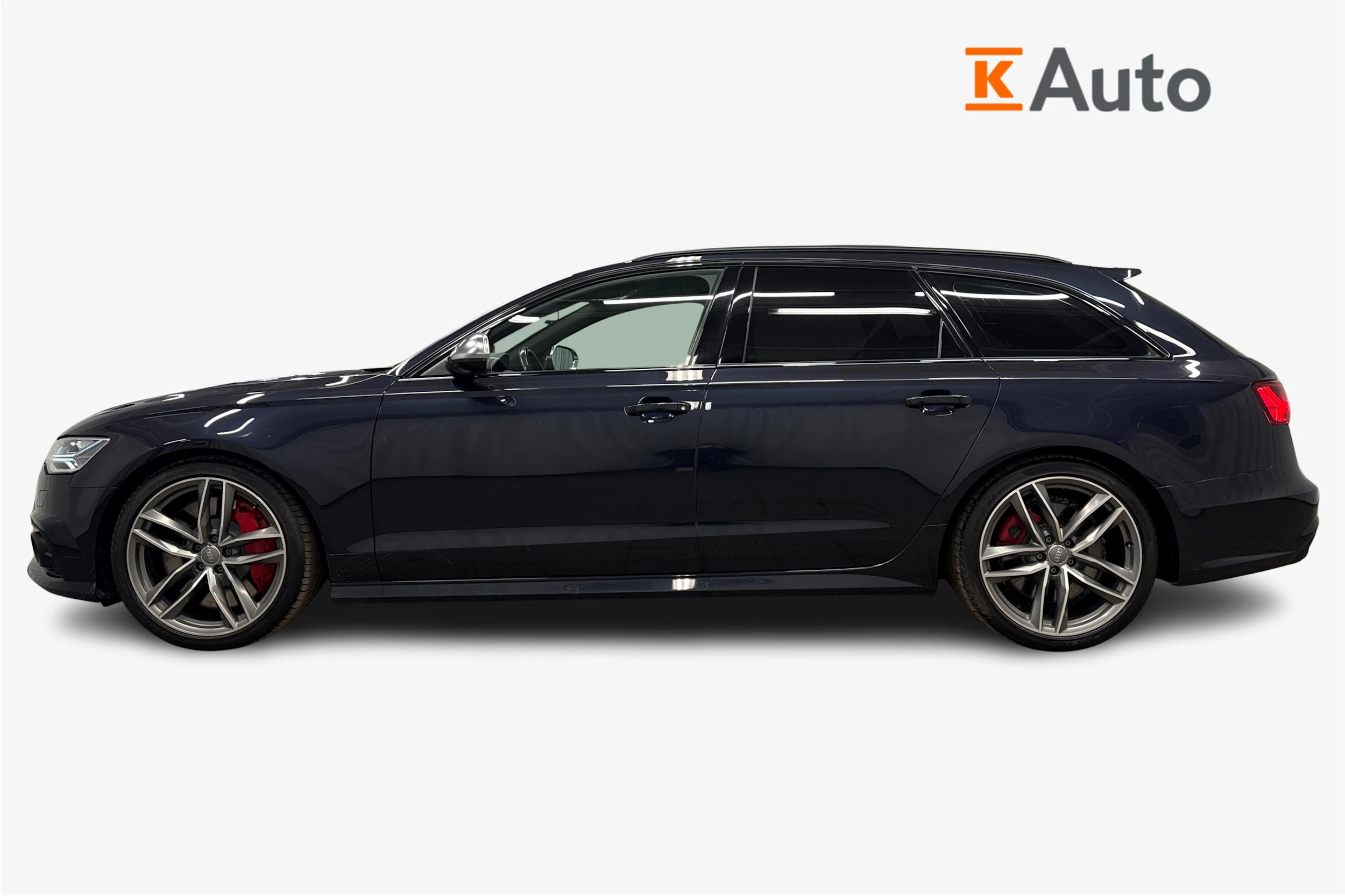 sininen Audi S6 2018 kuva 5.