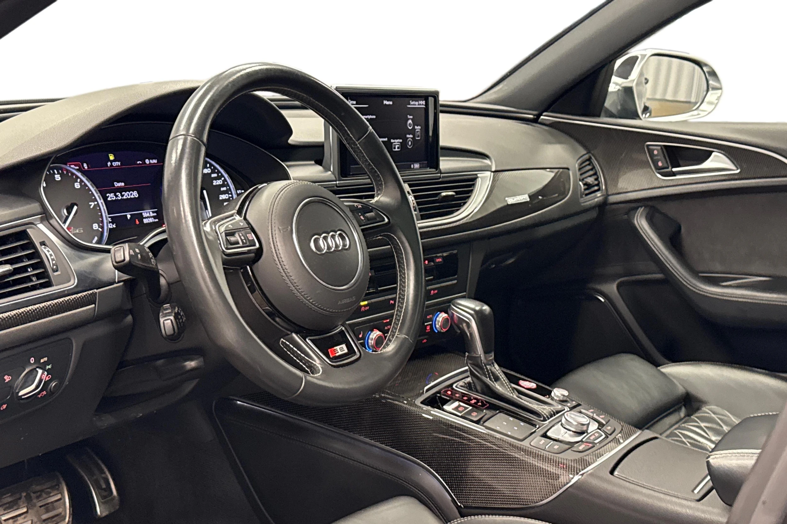 sininen Audi S6 2018 kuva 6.