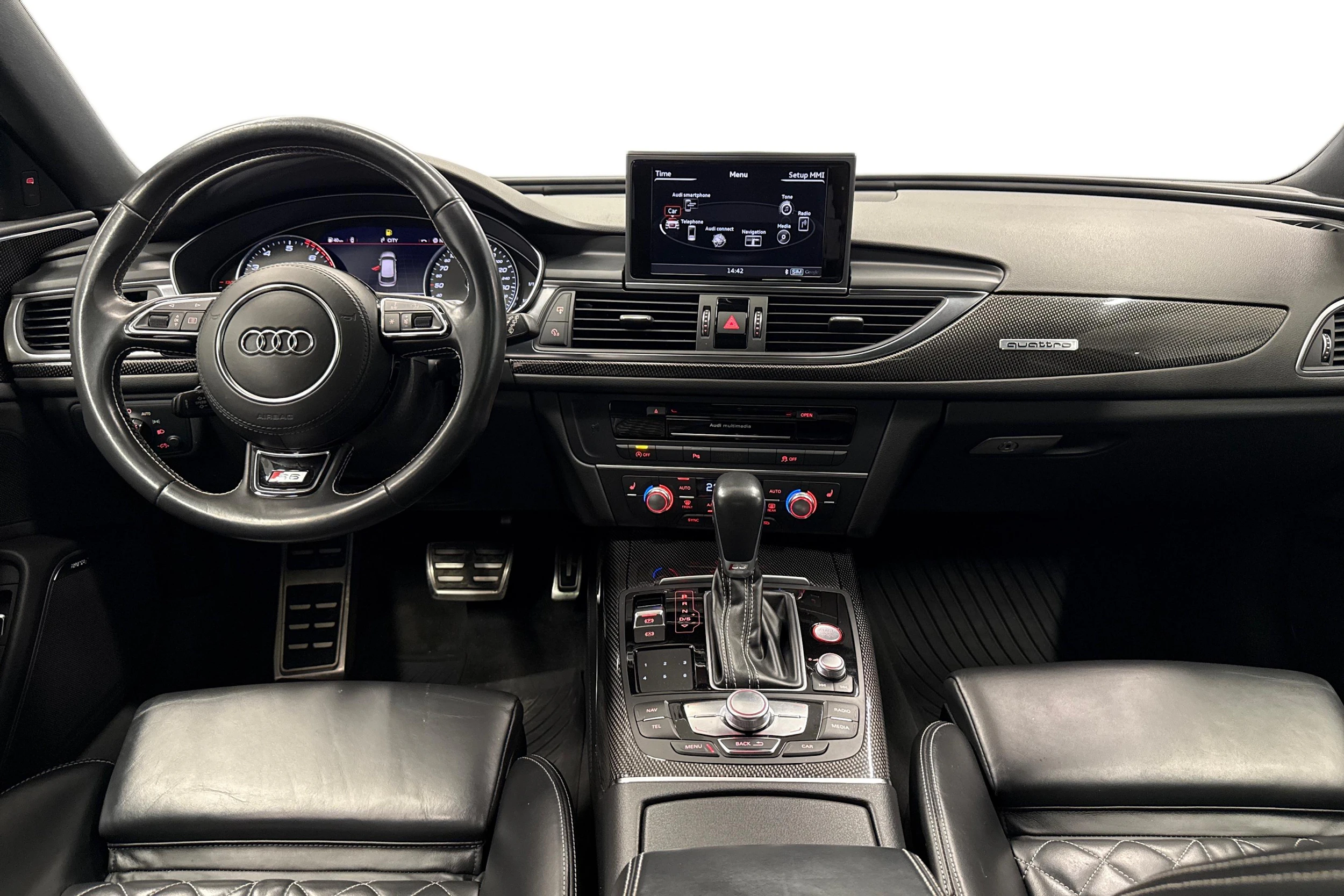 sininen Audi S6 2018 kuva 7.