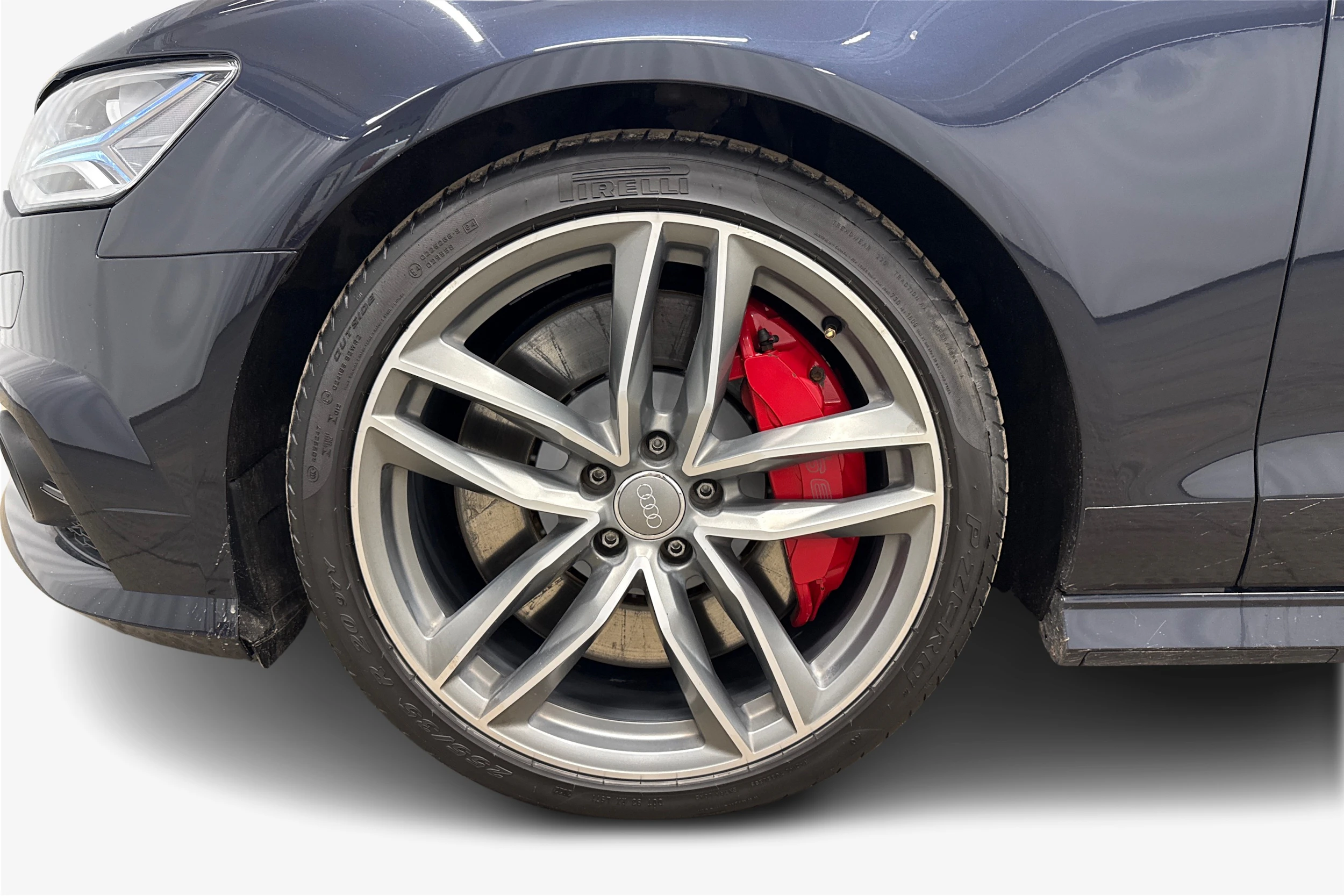 sininen Audi S6 2018 kuva 9.