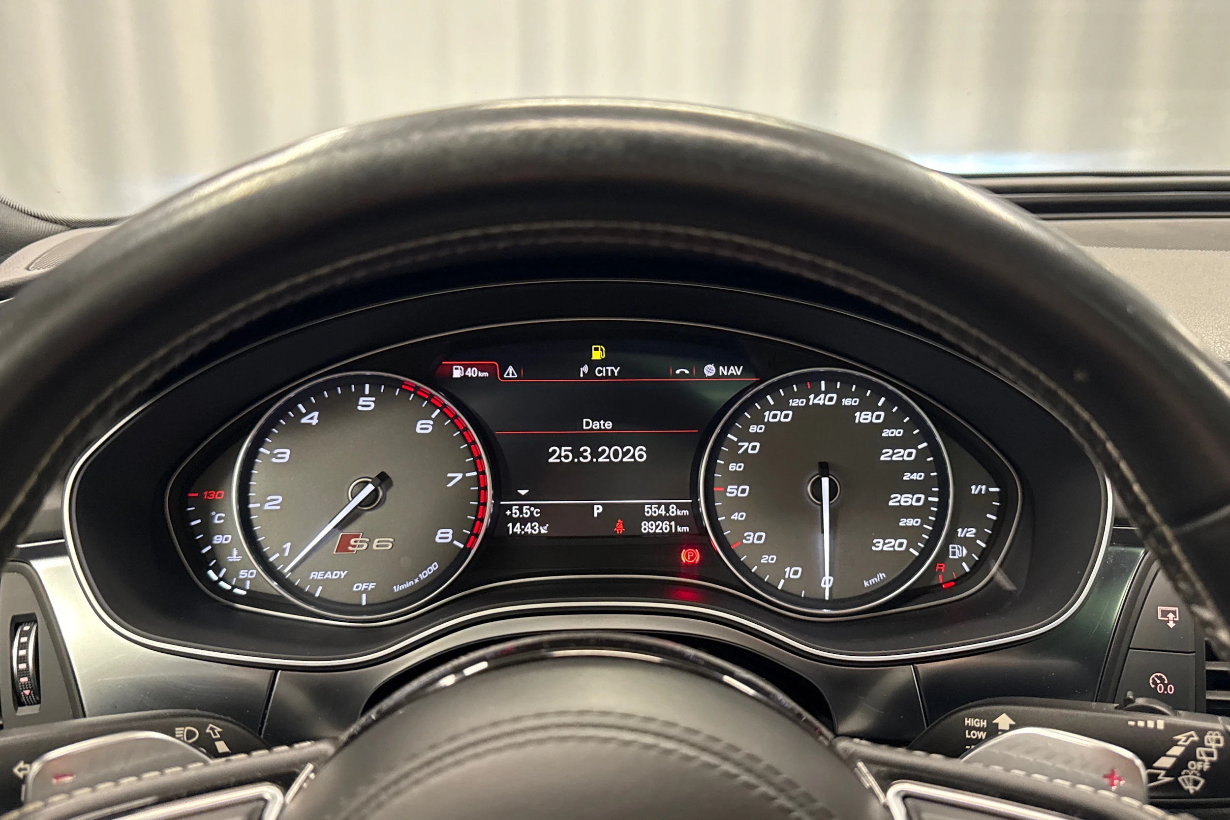 sininen Audi S6 2018 kuva 15.