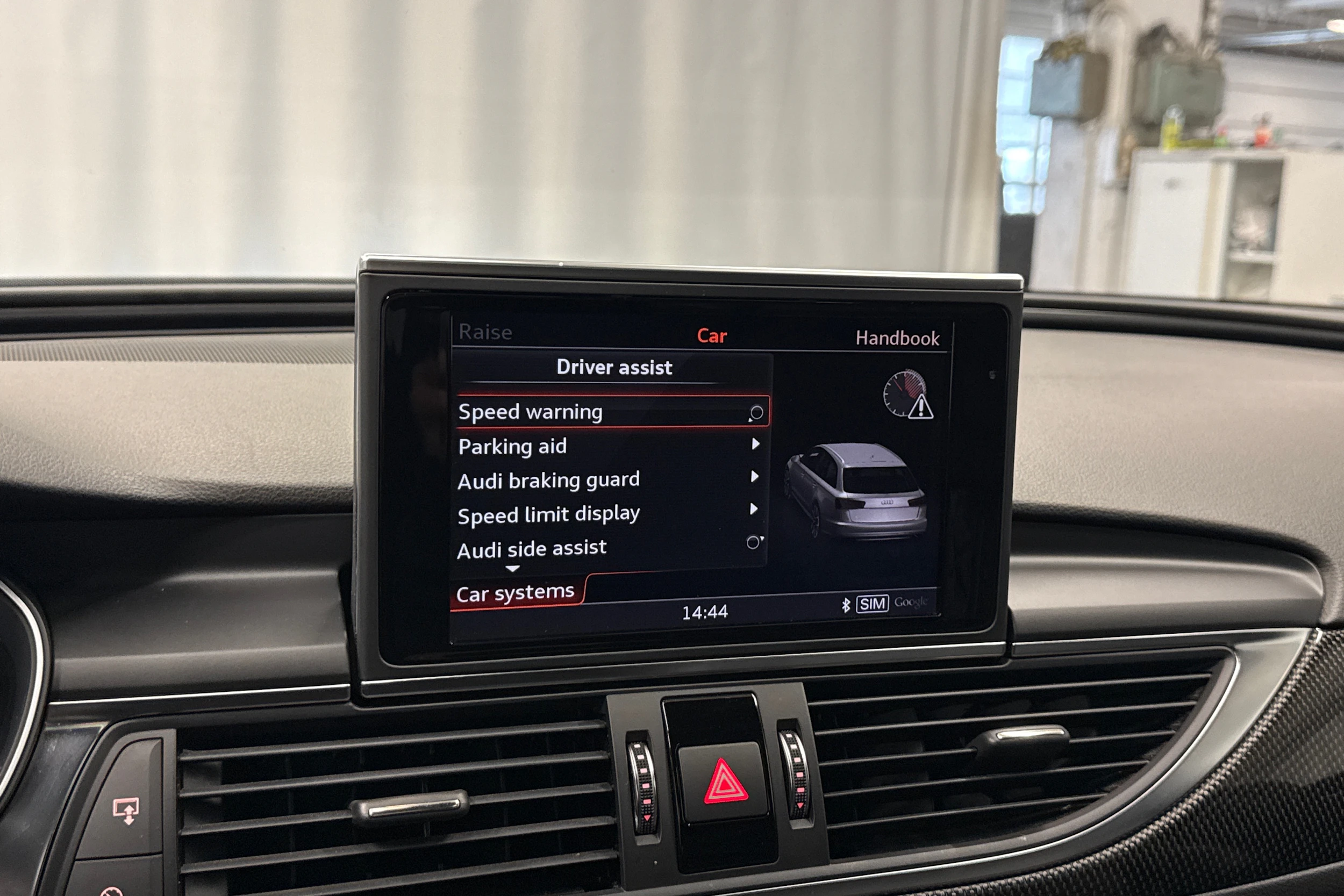sininen Audi S6 2018 kuva 18.