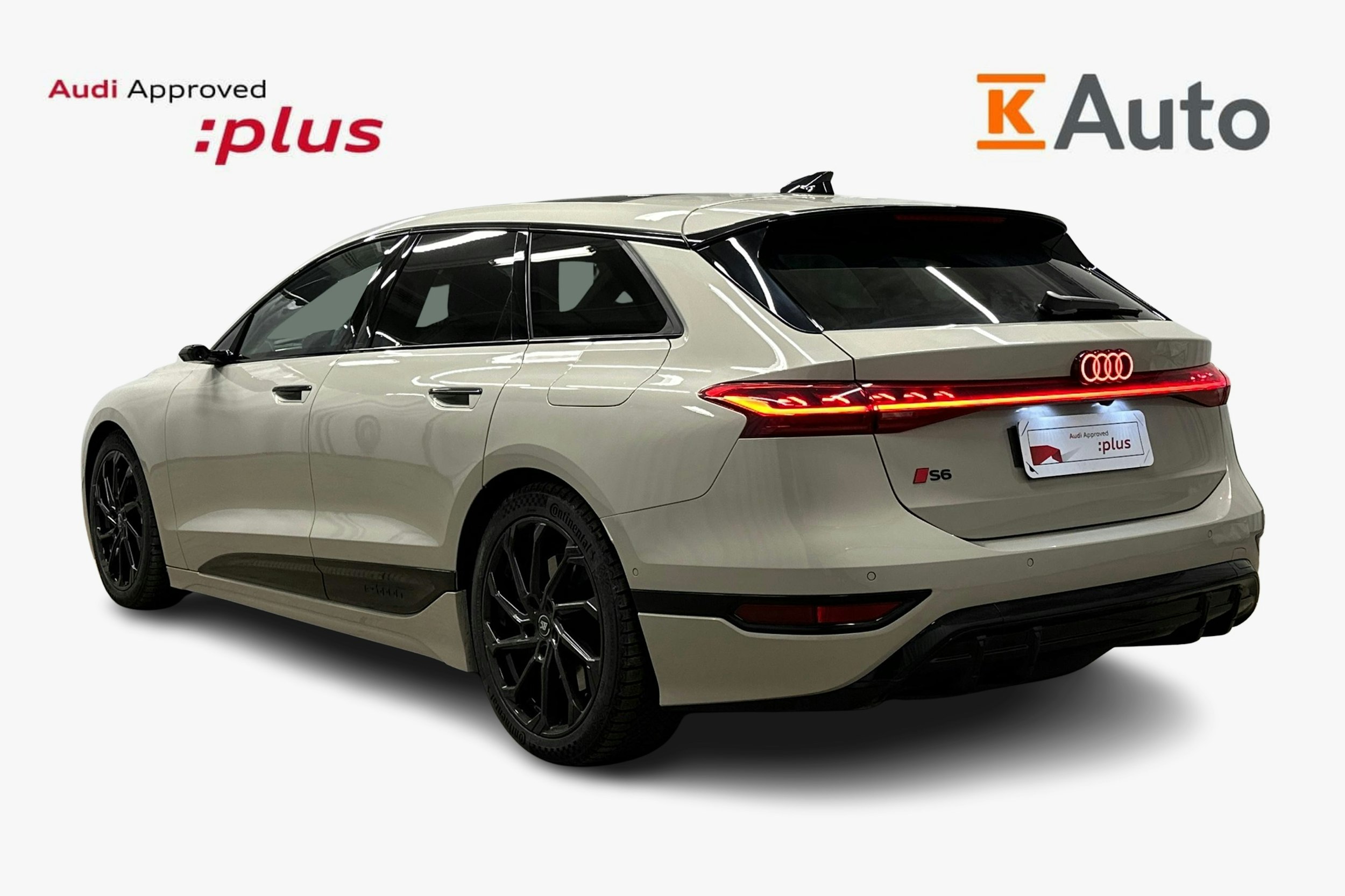 beige Audi S6 e-tron 2025 kuva 2.