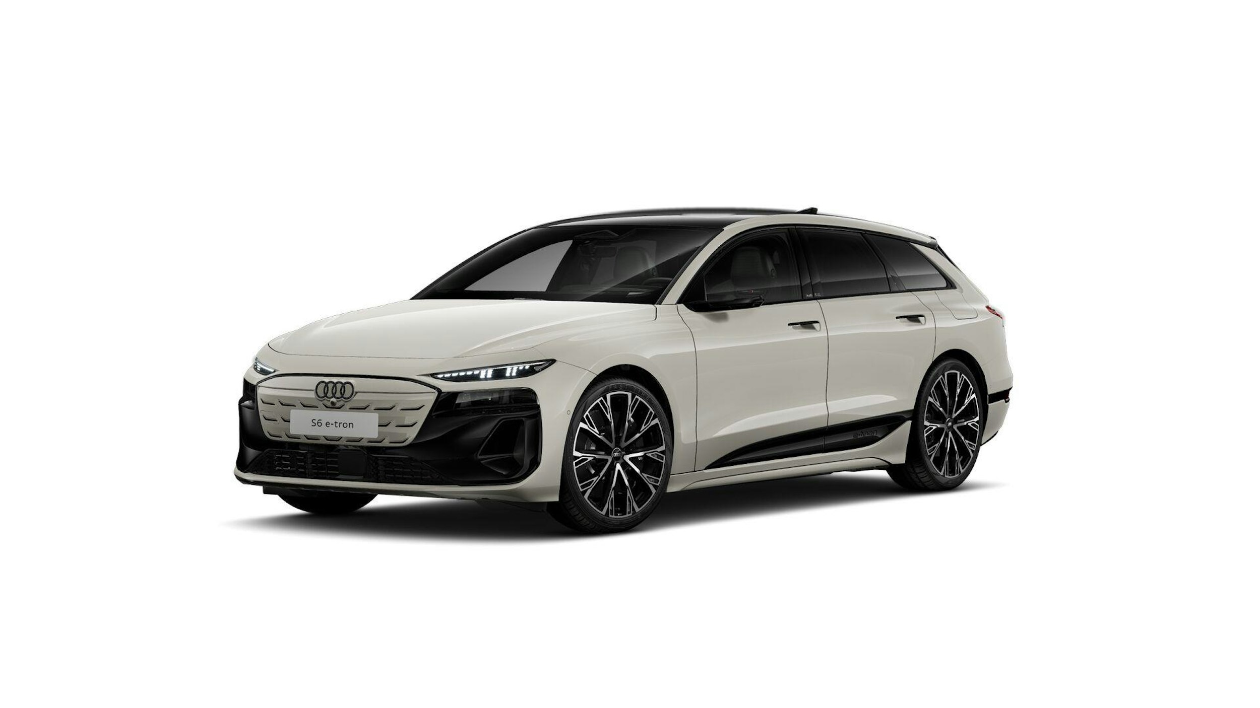 beige Audi S6 e-tron 2025 kuva 1.