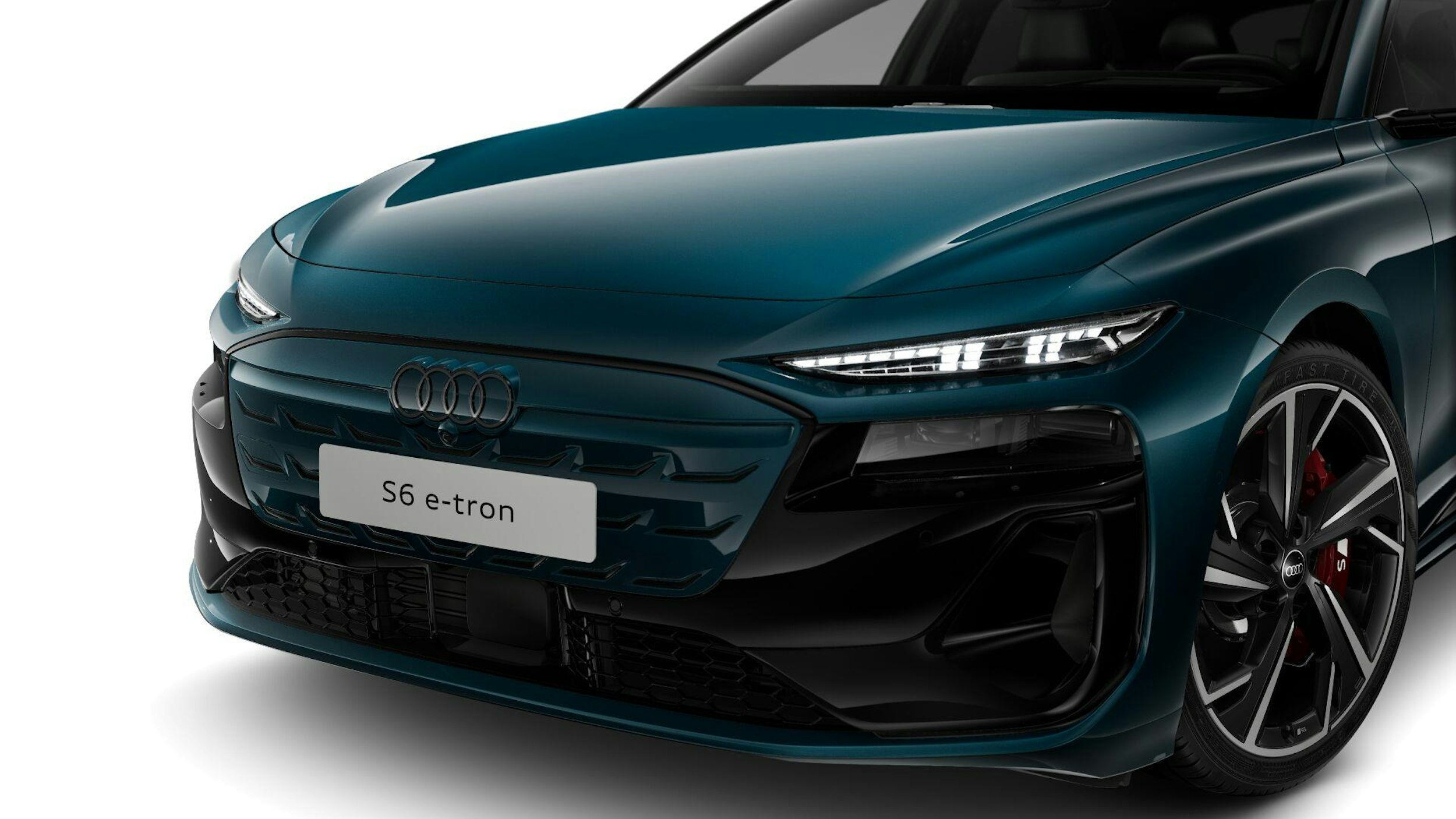 sininen Audi S6 e-tron 2025 kuva 6.