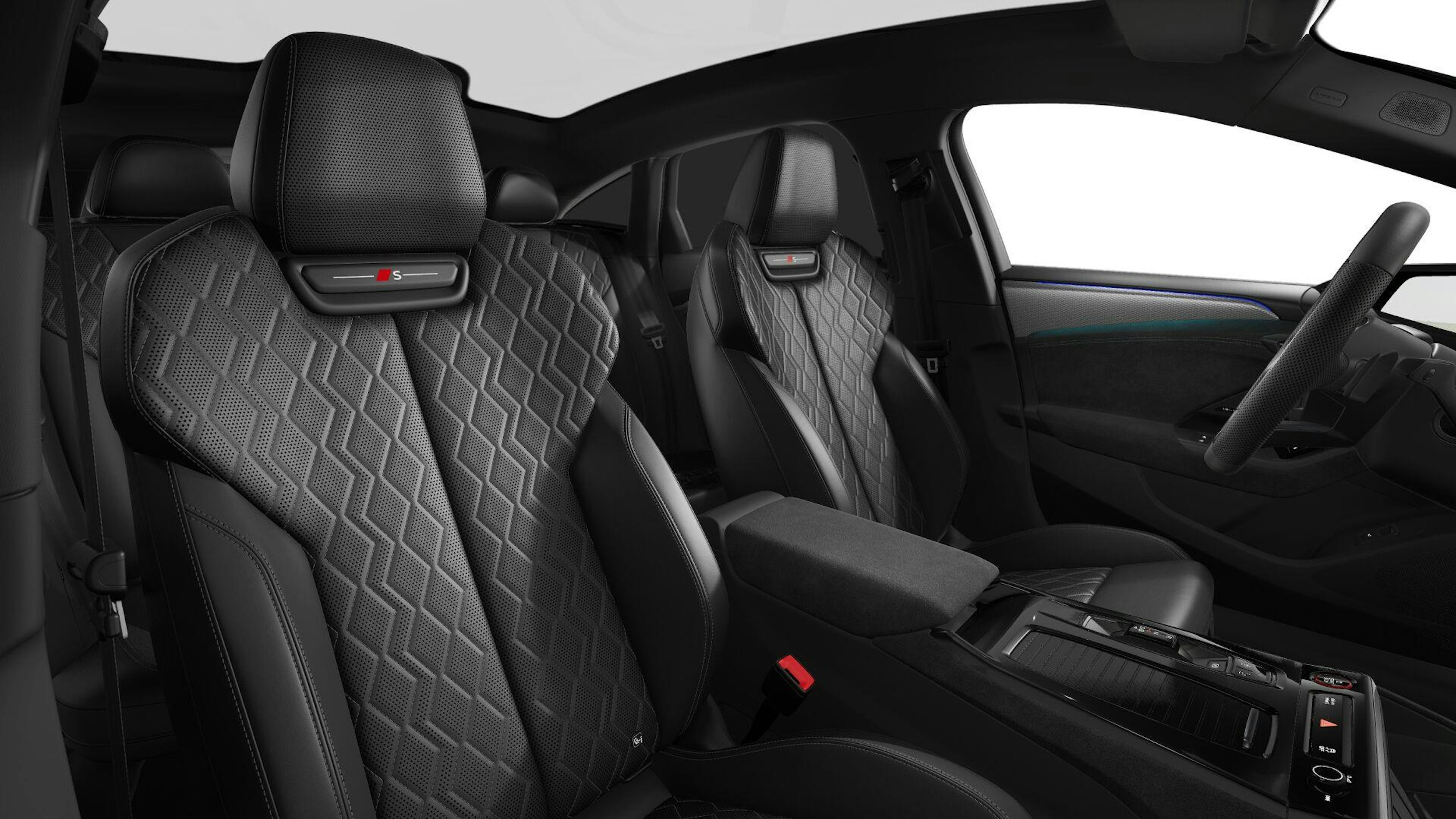 sininen Audi S6 e-tron 2025 kuva 7.