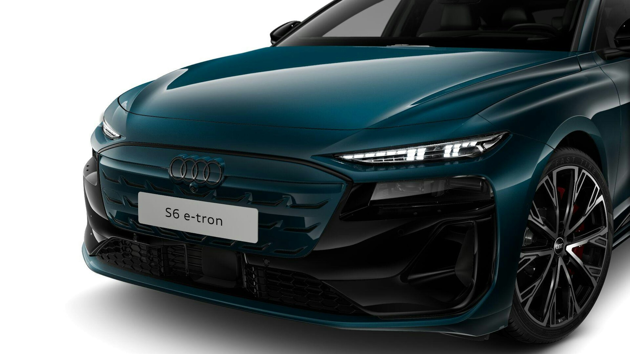 sininen Audi S6 e-tron 2025 kuva 6.
