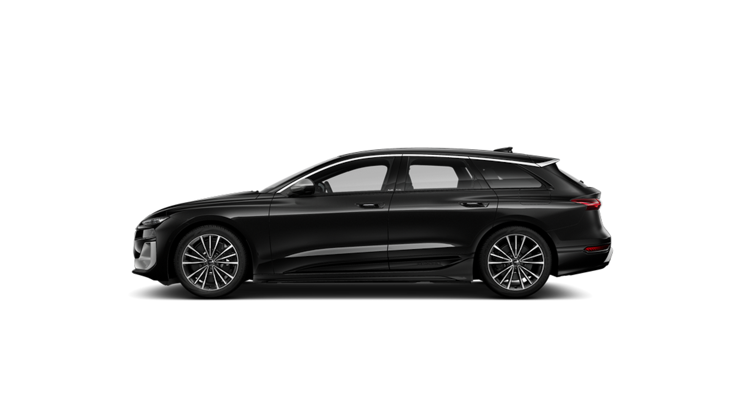 Mythos-musta, metalliväri Audi S6 e-tron 2025 kuva 2.