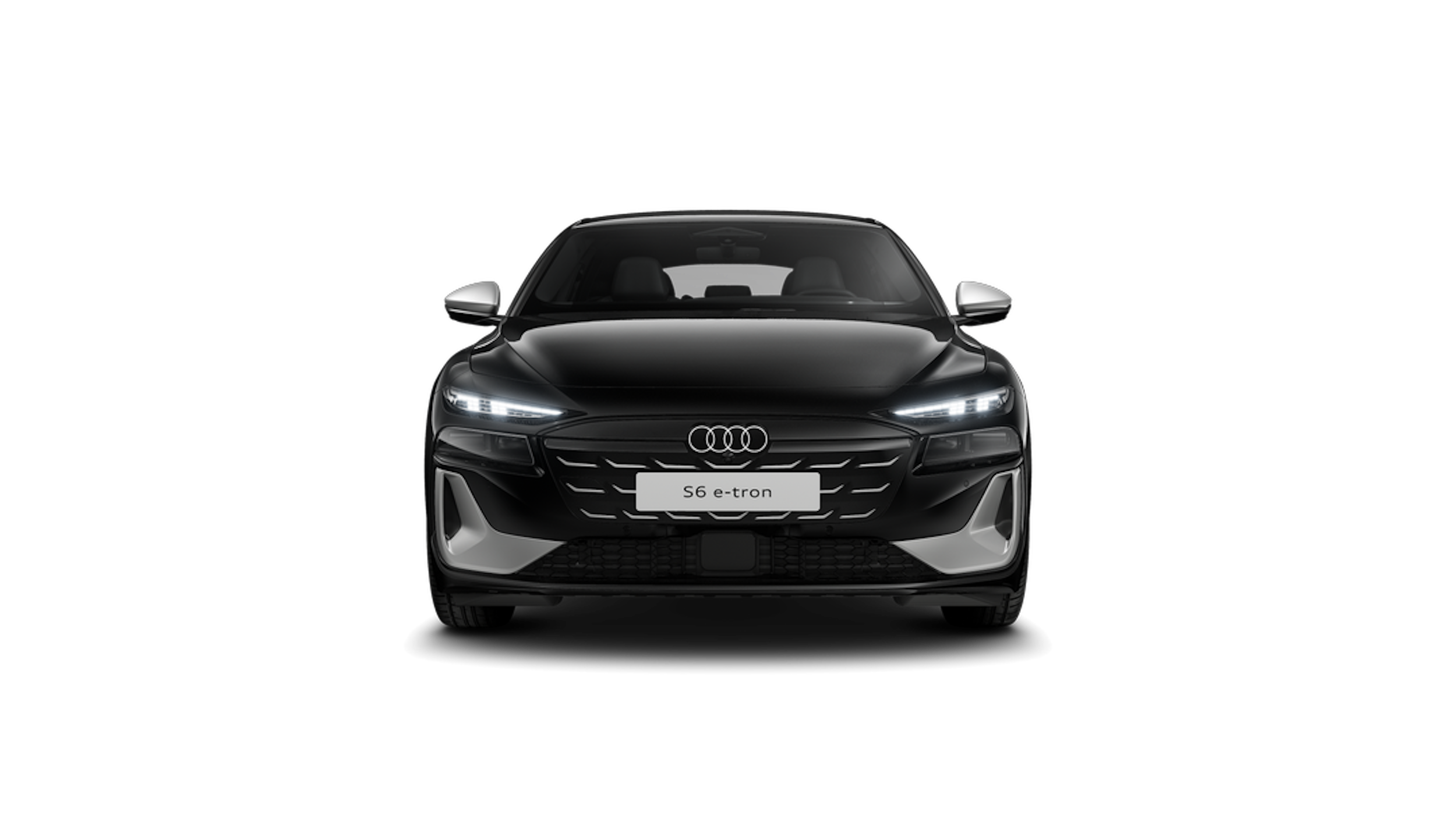 Mythos-musta, metalliväri Audi S6 e-tron 2025 kuva 3.