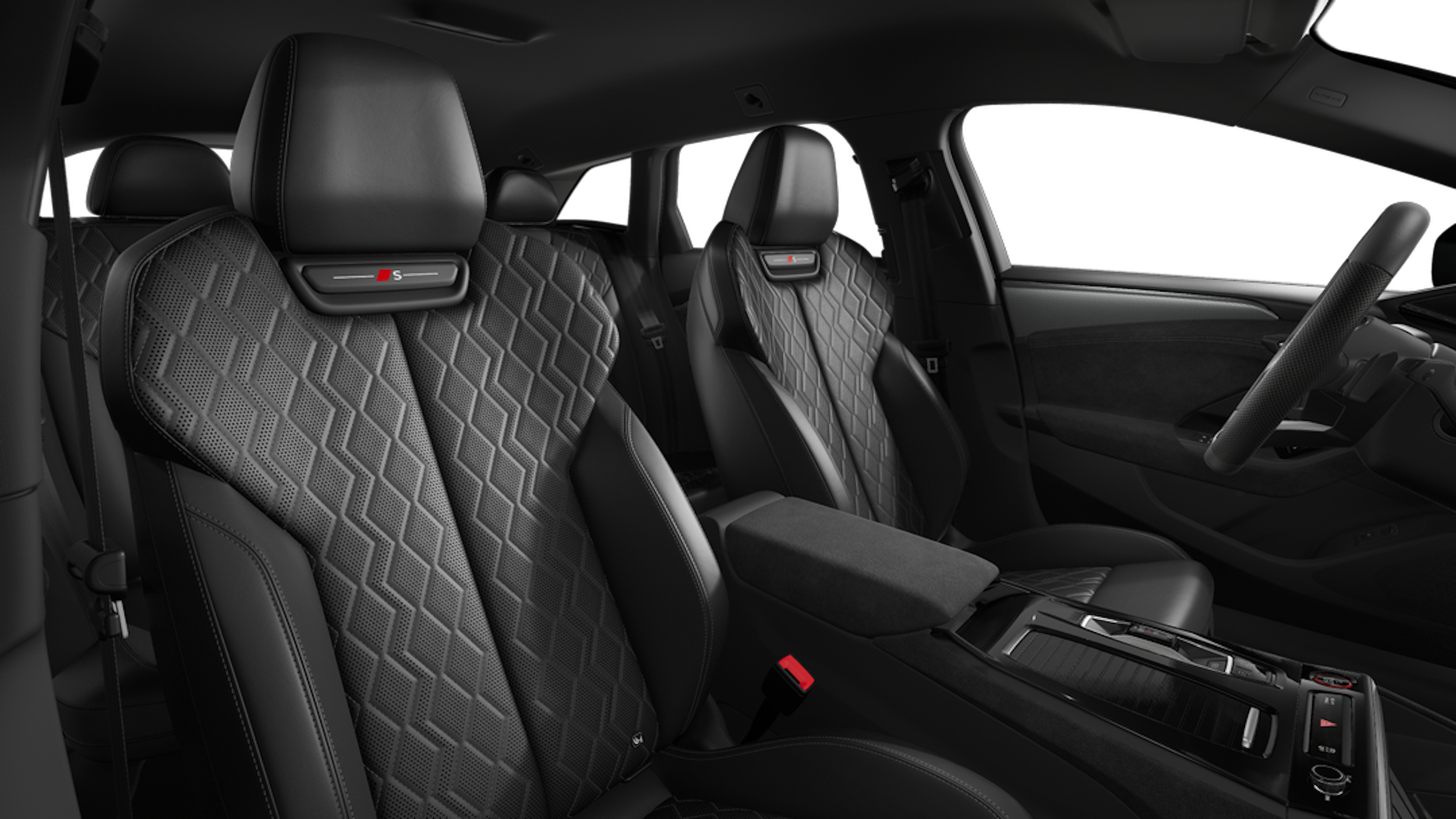 Mythos-musta, metalliväri Audi S6 e-tron 2025 kuva 8.