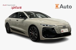 beige Audi S6 e-tron 2025 kuva 1.