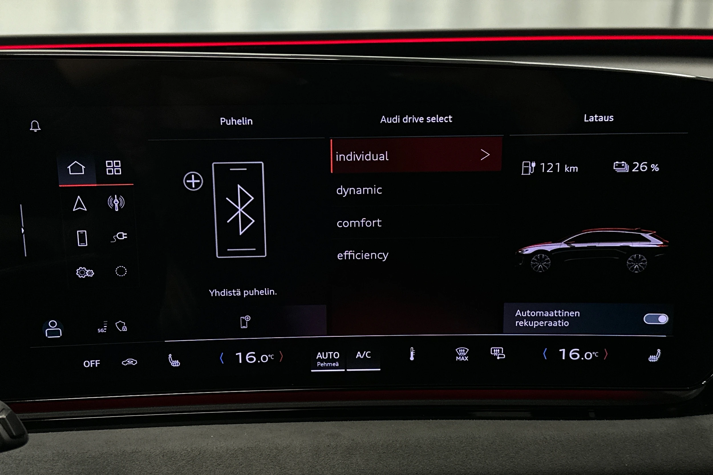 musta Audi S6 e-tron 2025 kuva 19.