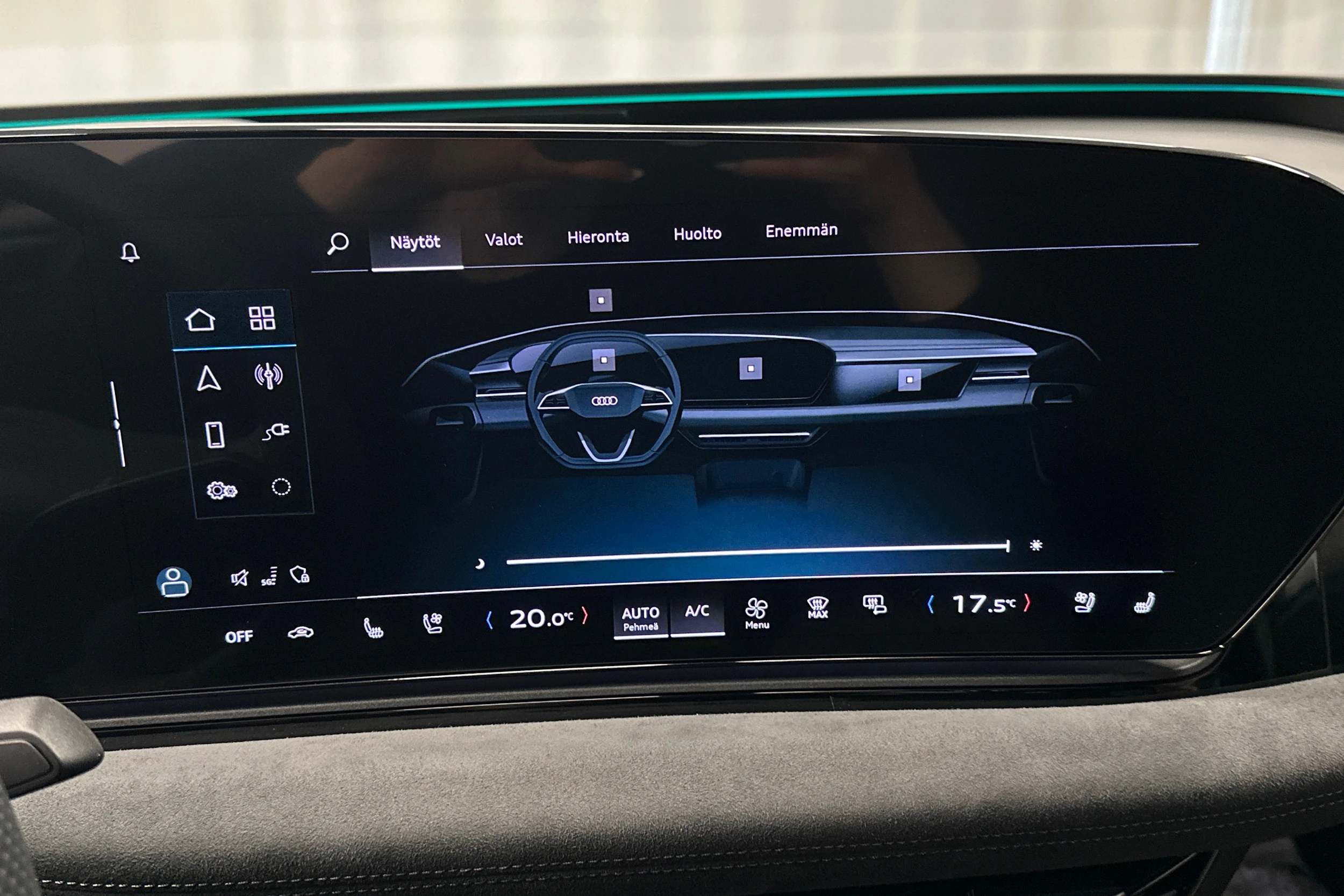 sininen Audi S6 e-tron 2025 kuva 17.