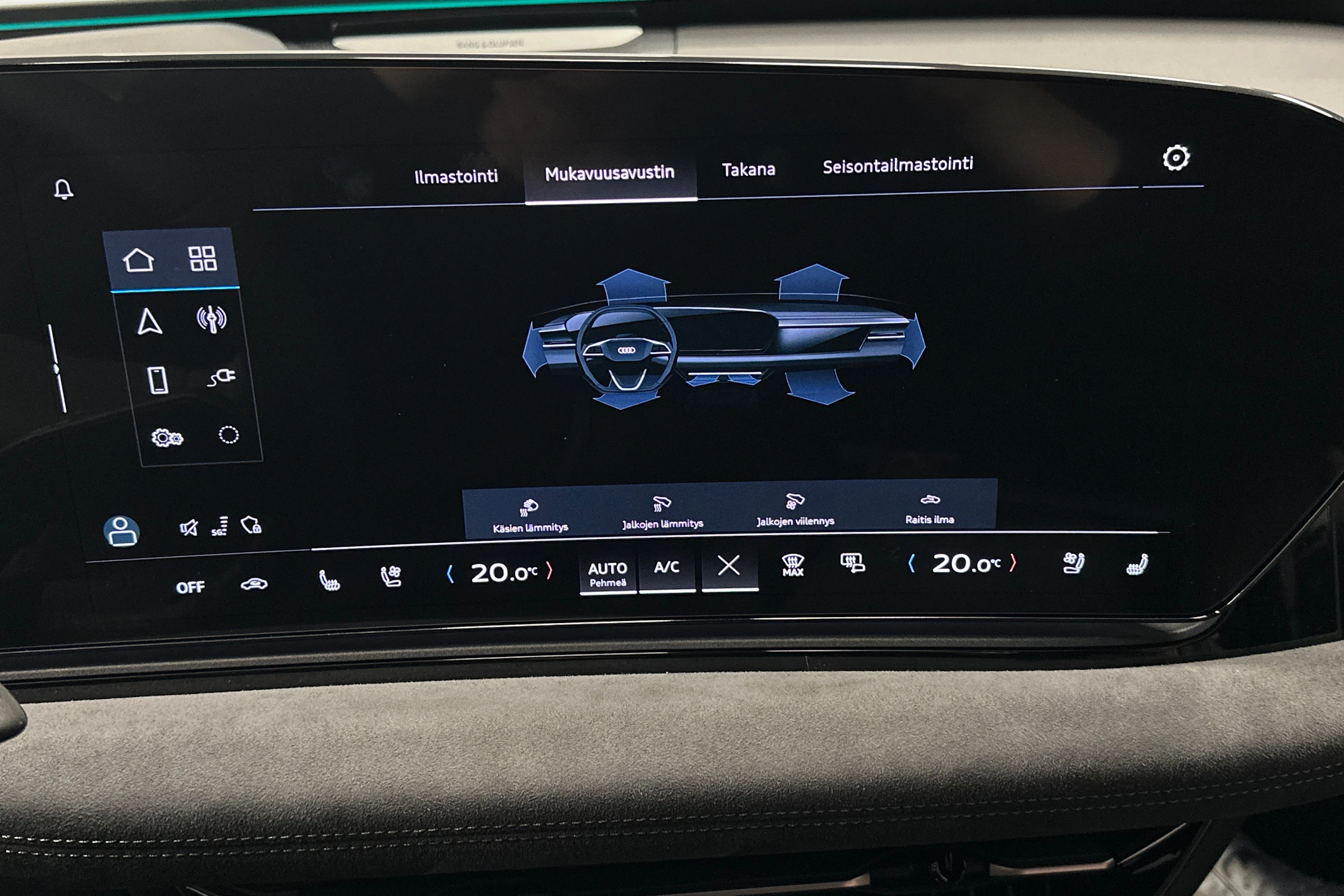 sininen Audi S6 e-tron 2025 kuva 24.