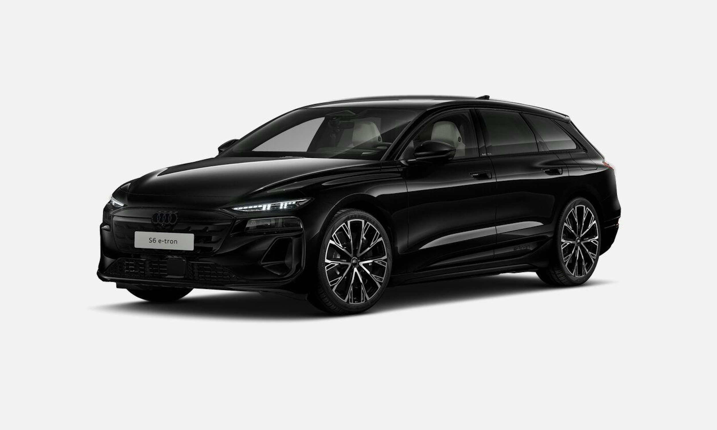 musta Audi S6 e-tron 2025 kuva 1.