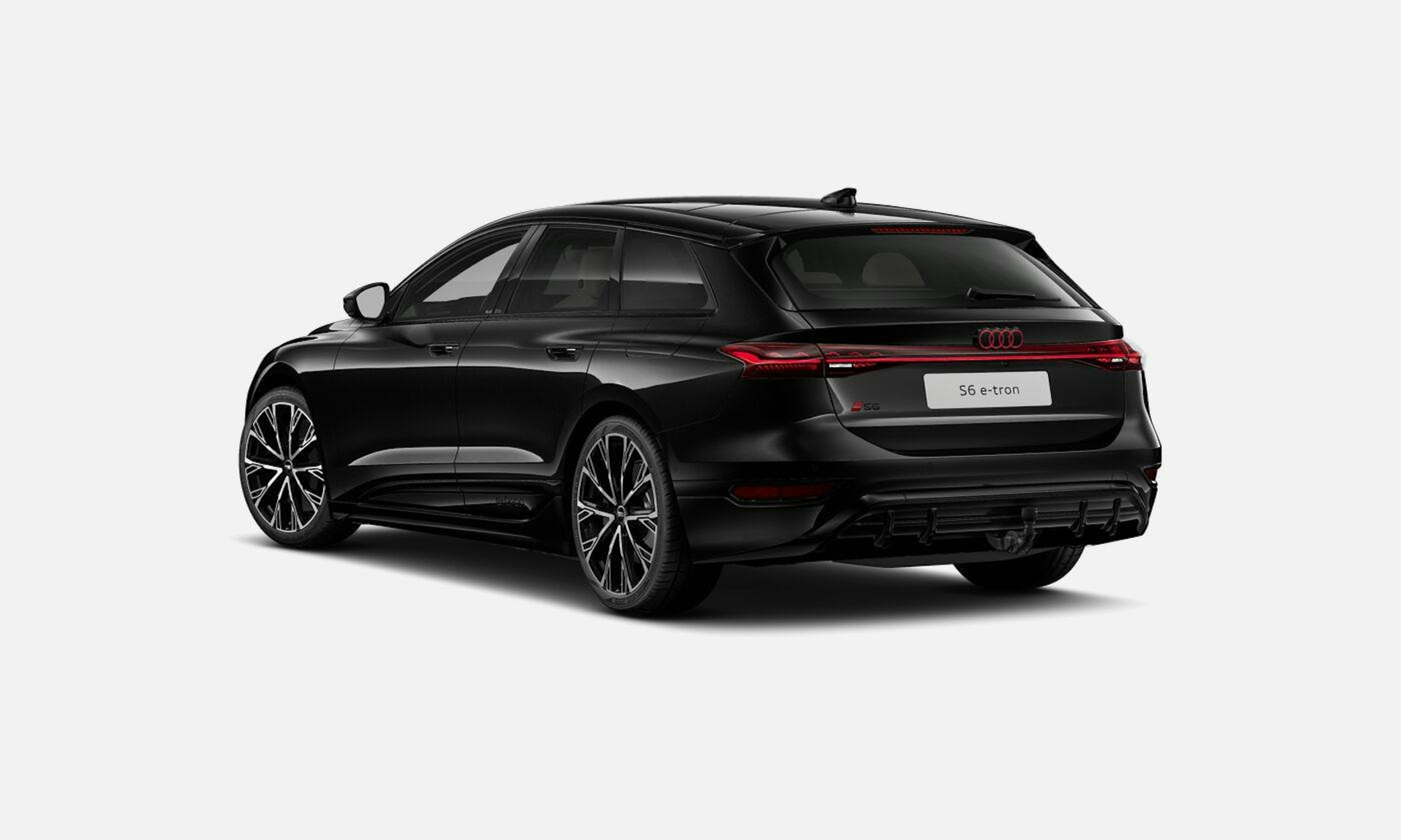 musta Audi S6 e-tron 2025 kuva 3.