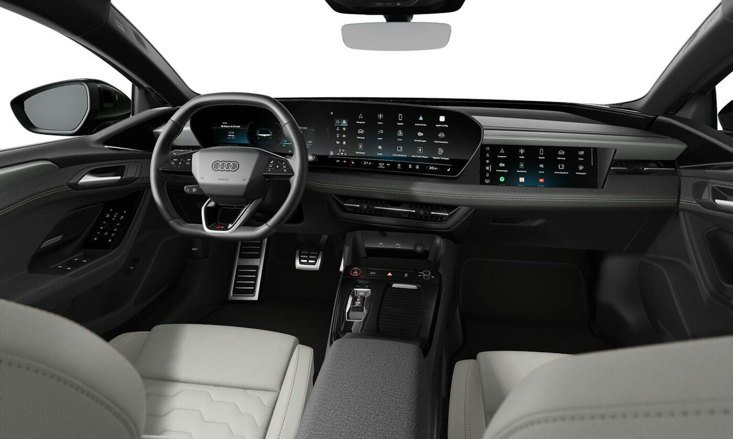 musta Audi S6 e-tron 2025 kuva 7.