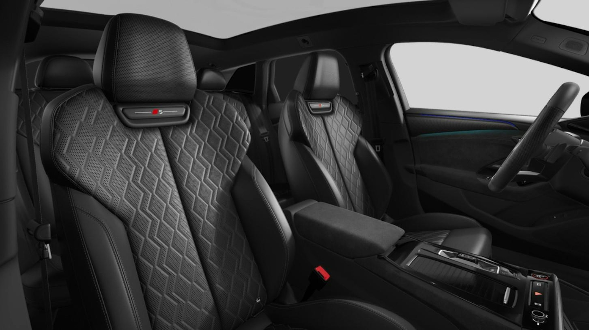 musta Audi S6 e-tron 2025 kuva 3.