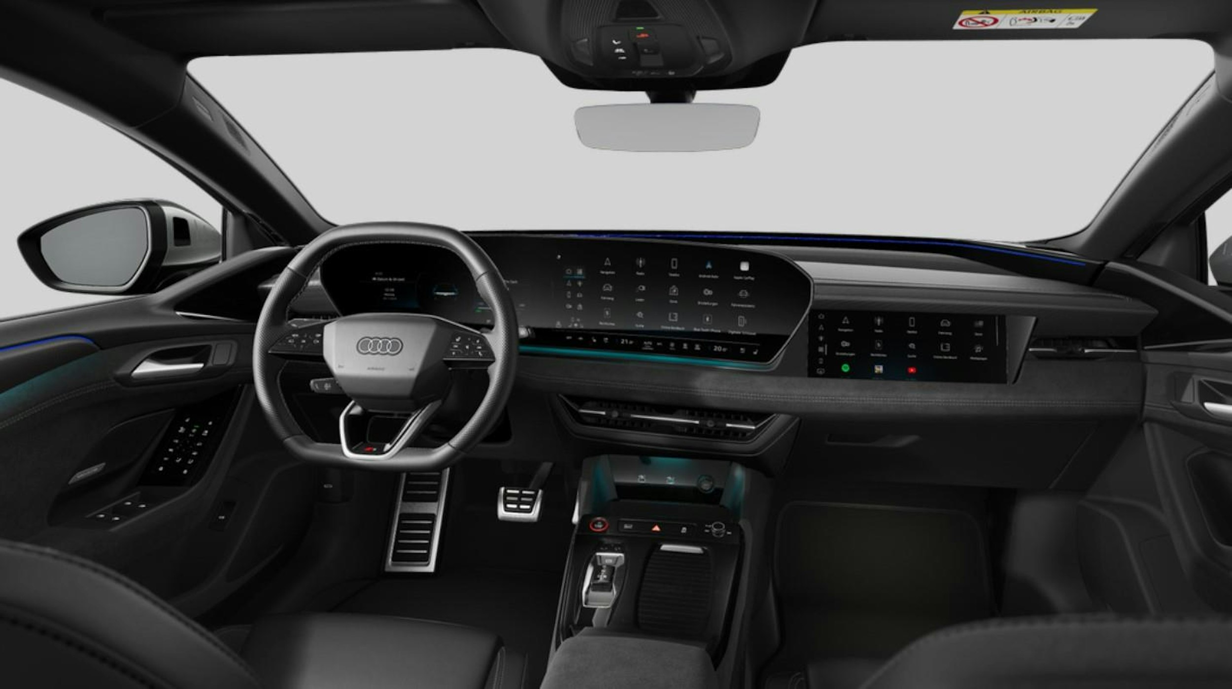 musta Audi S6 e-tron 2025 kuva 4.