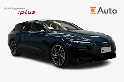 sininen Audi S6 e-tron 2025 kuva 1.