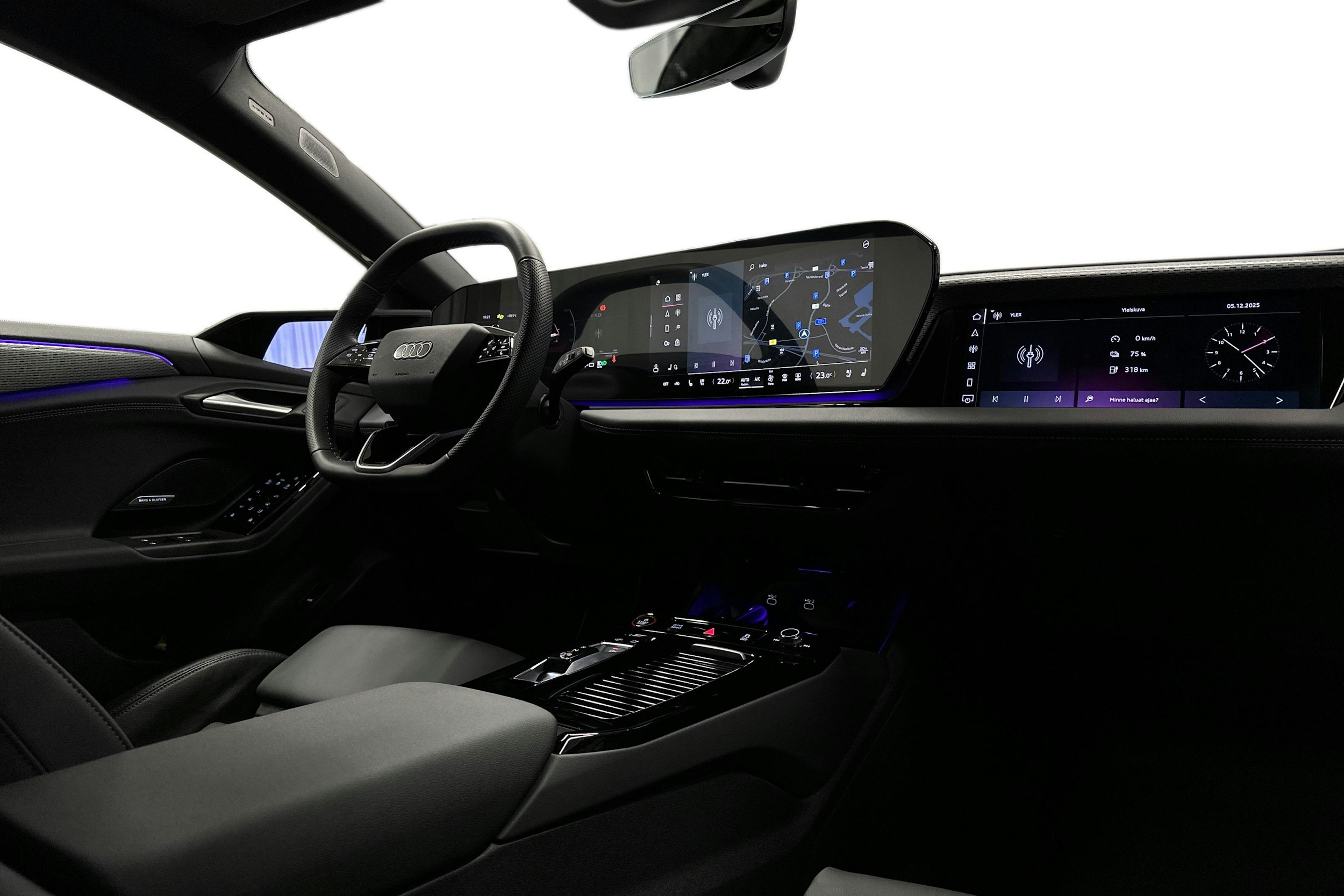 sininen Audi S6 e-tron 2025 kuva 9.