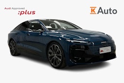 sininen Audi S6 e-tron 2025 kuva 1.