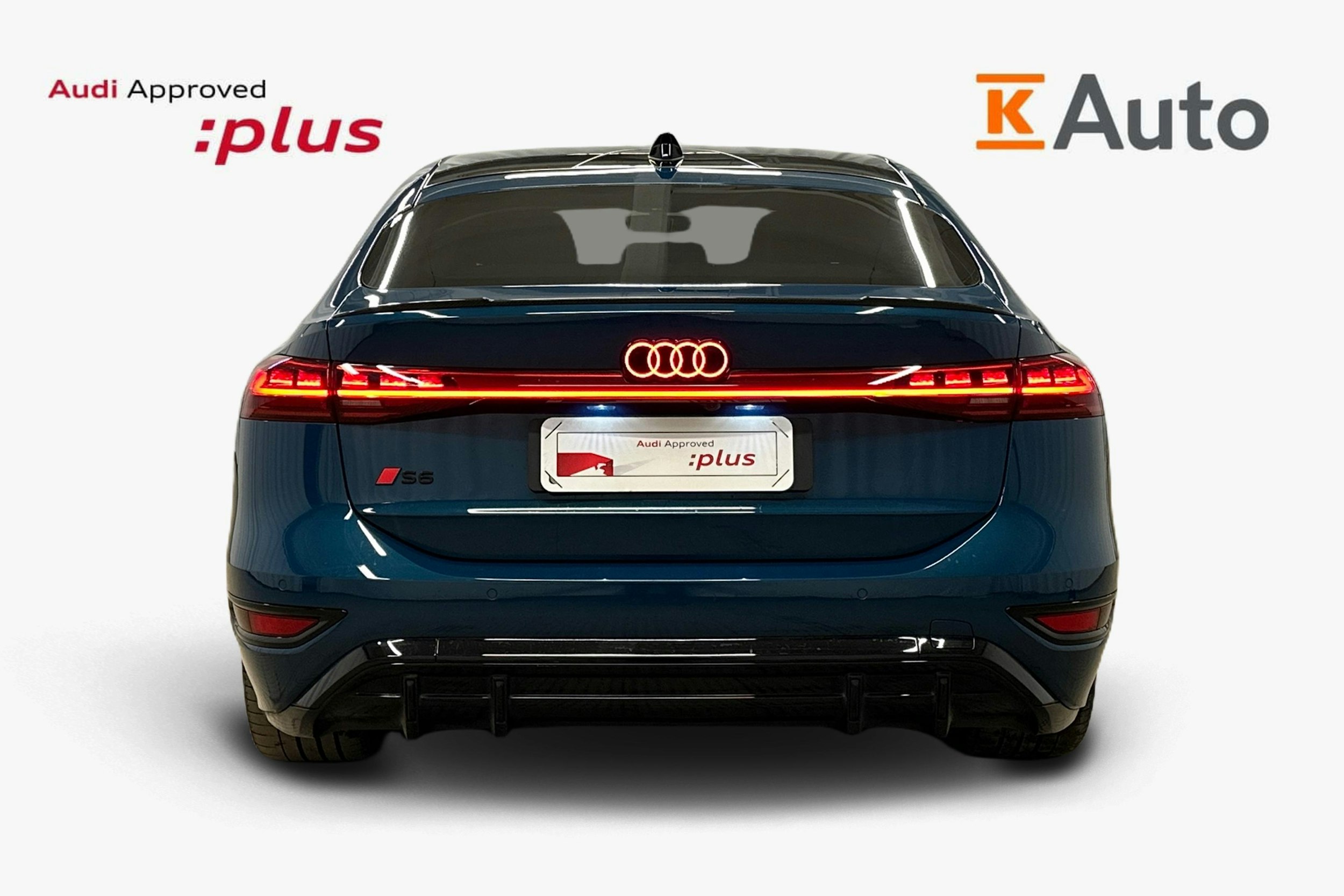 sininen Audi S6 e-tron 2025 kuva 3.