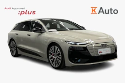 keltainen Audi S6 e-tron 2025 kuva 1.