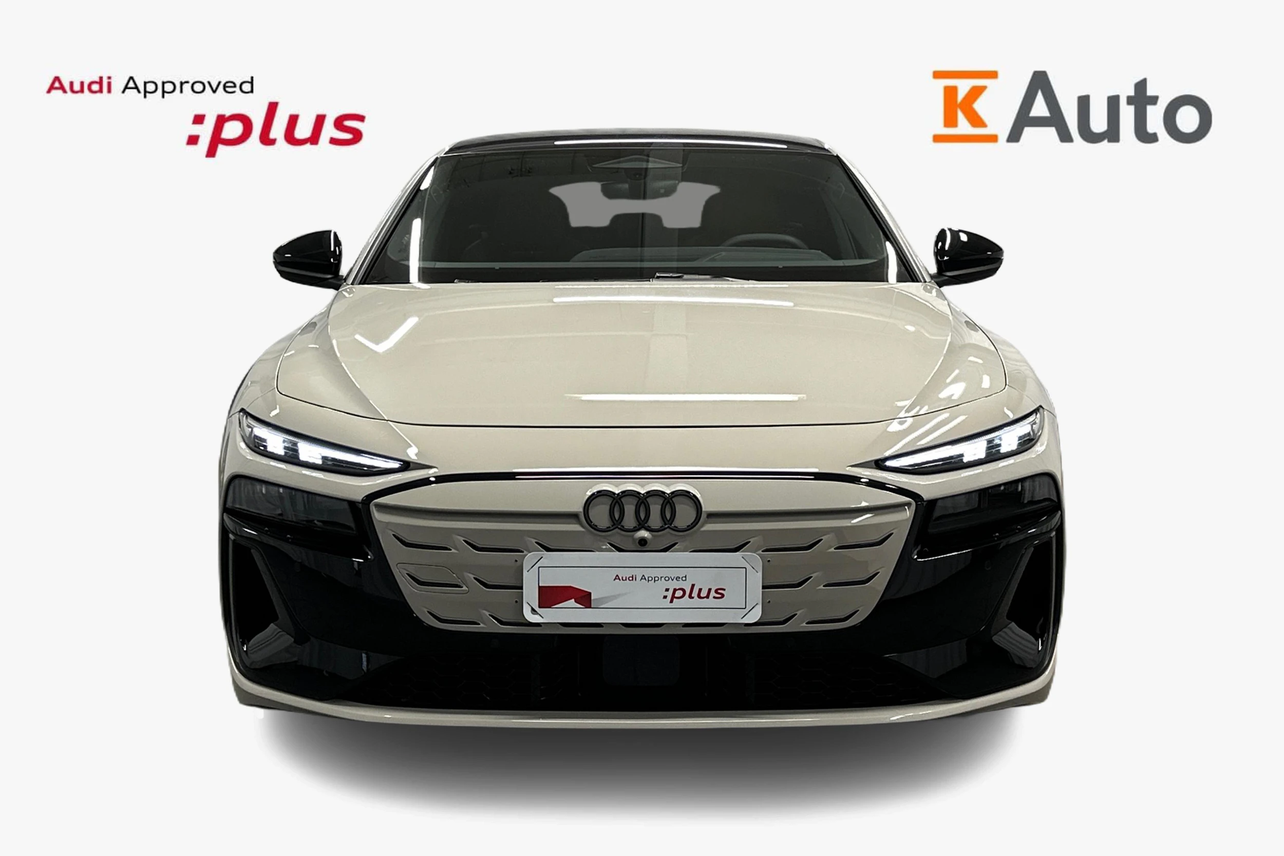 keltainen Audi S6 e-tron 2025 kuva 4.
