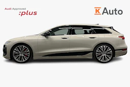 keltainen Audi S6 e-tron 2025 kuva 5.