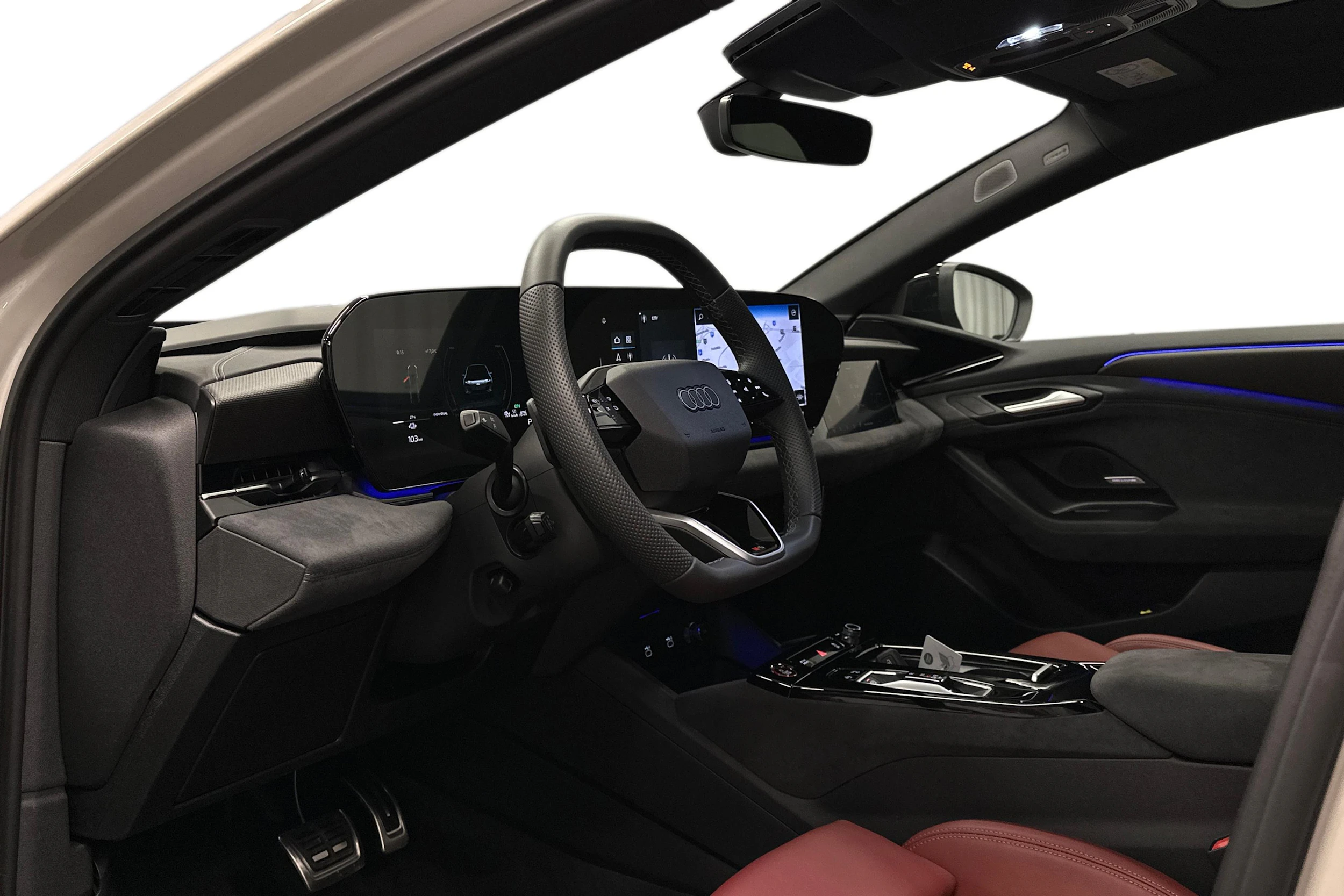 keltainen Audi S6 e-tron 2025 kuva 6.
