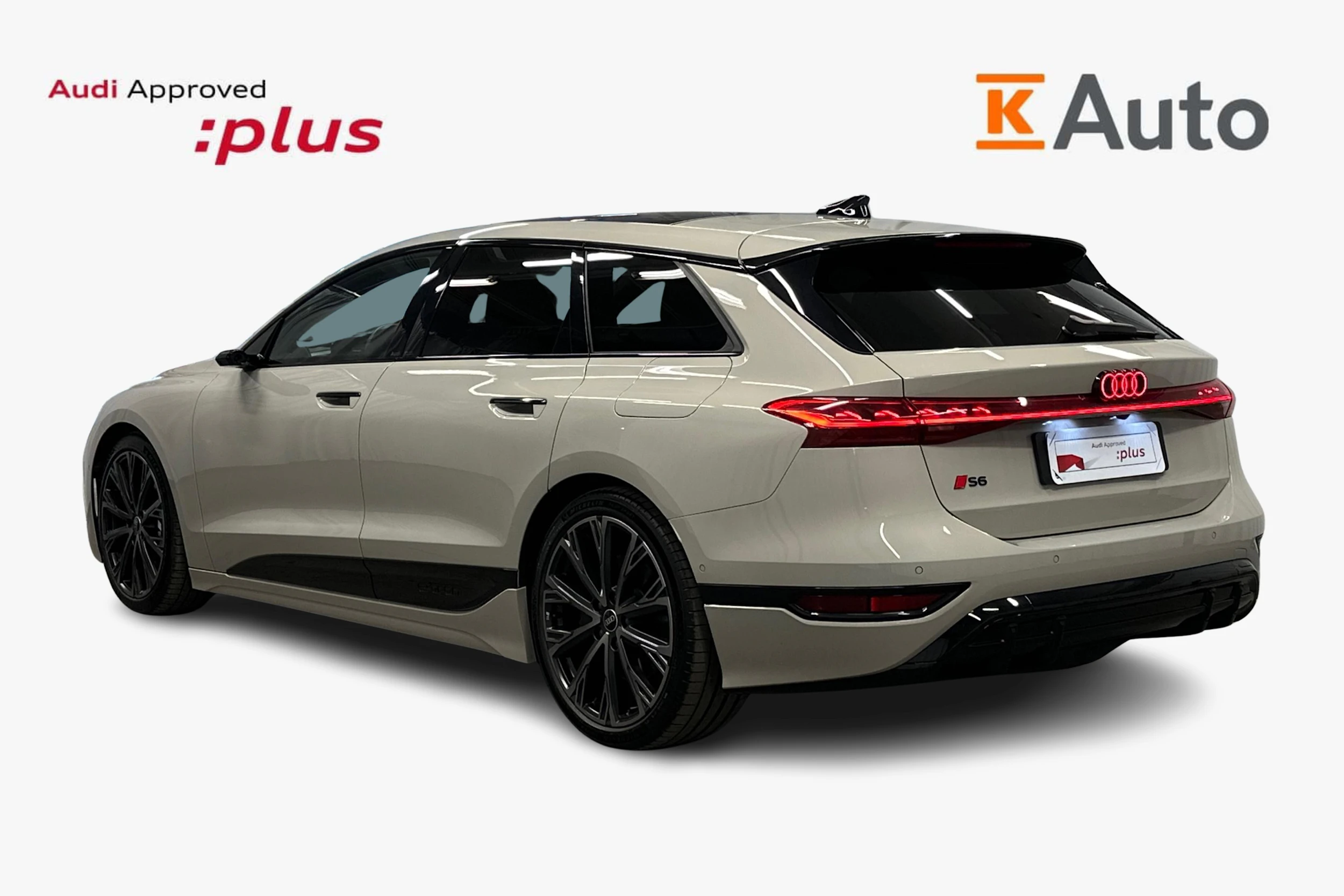 beige Audi S6 e-tron 2025 kuva 2.