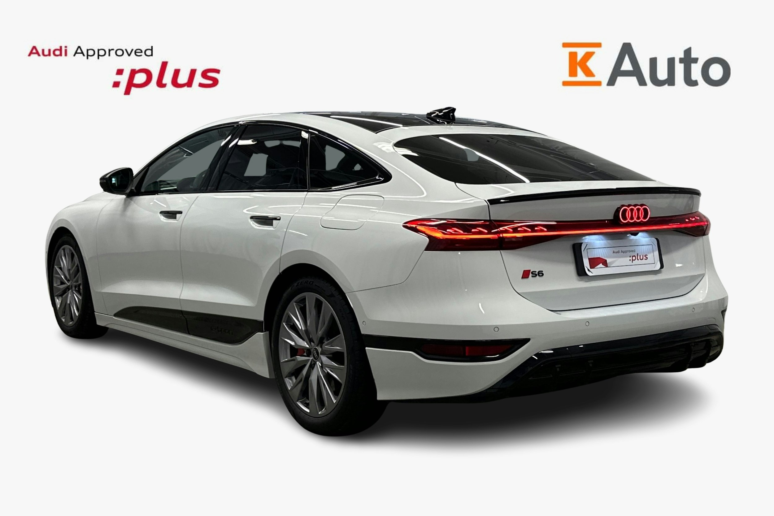 valkoinen Audi S6 e-tron 2025 kuva 2.