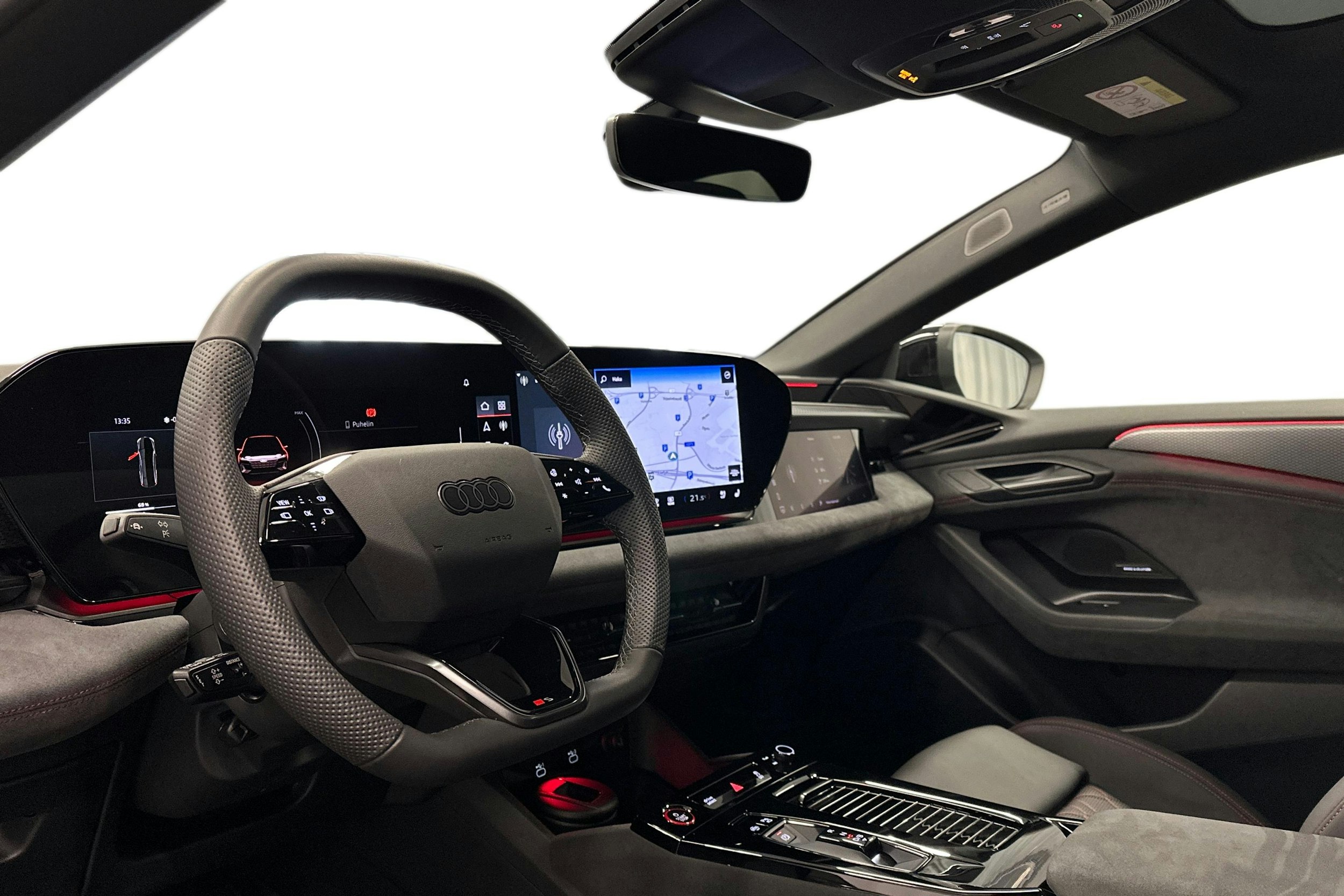 valkoinen Audi S6 e-tron 2025 kuva 7.