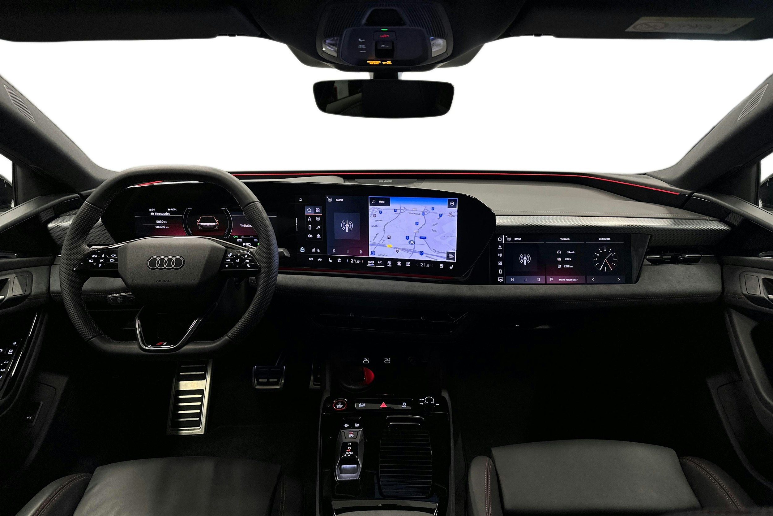 valkoinen Audi S6 e-tron 2025 kuva 9.