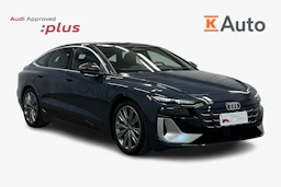 sininen Audi S6 e-tron 2025 kuva 1.