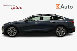 sininen Audi S6 e-tron 2025 kuva 5.