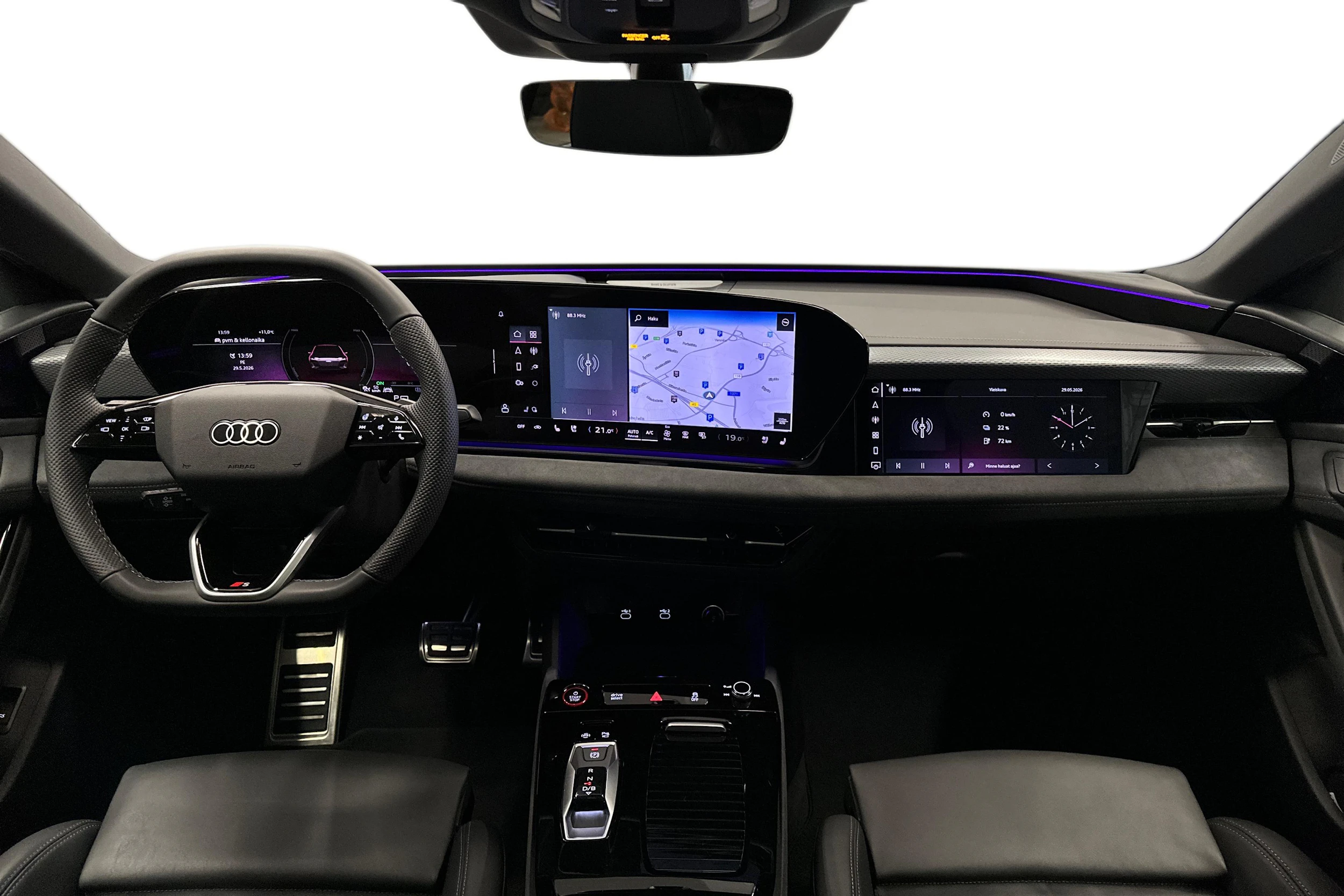 sininen Audi S6 e-tron 2025 kuva 7.