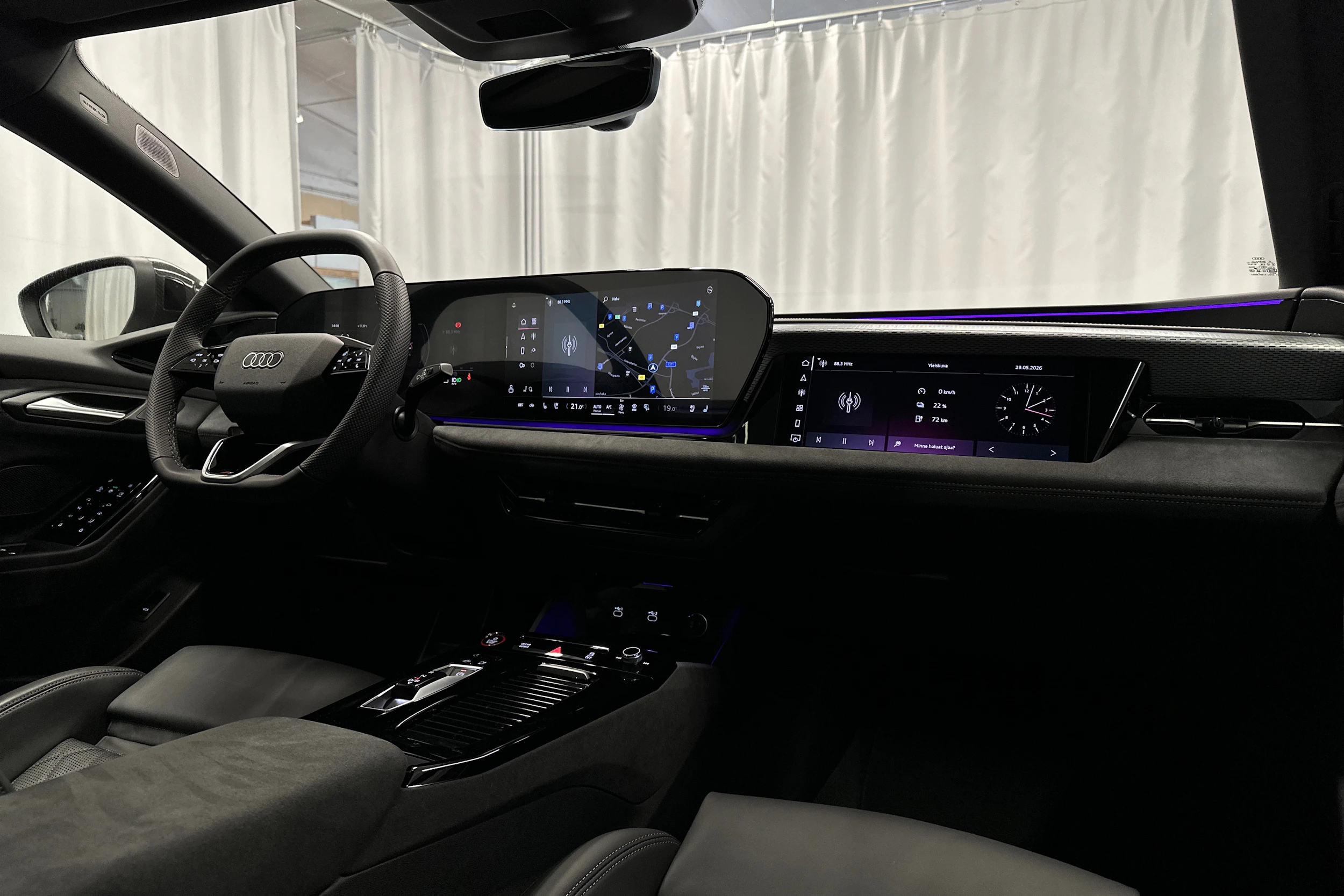 sininen Audi S6 e-tron 2025 kuva 19.