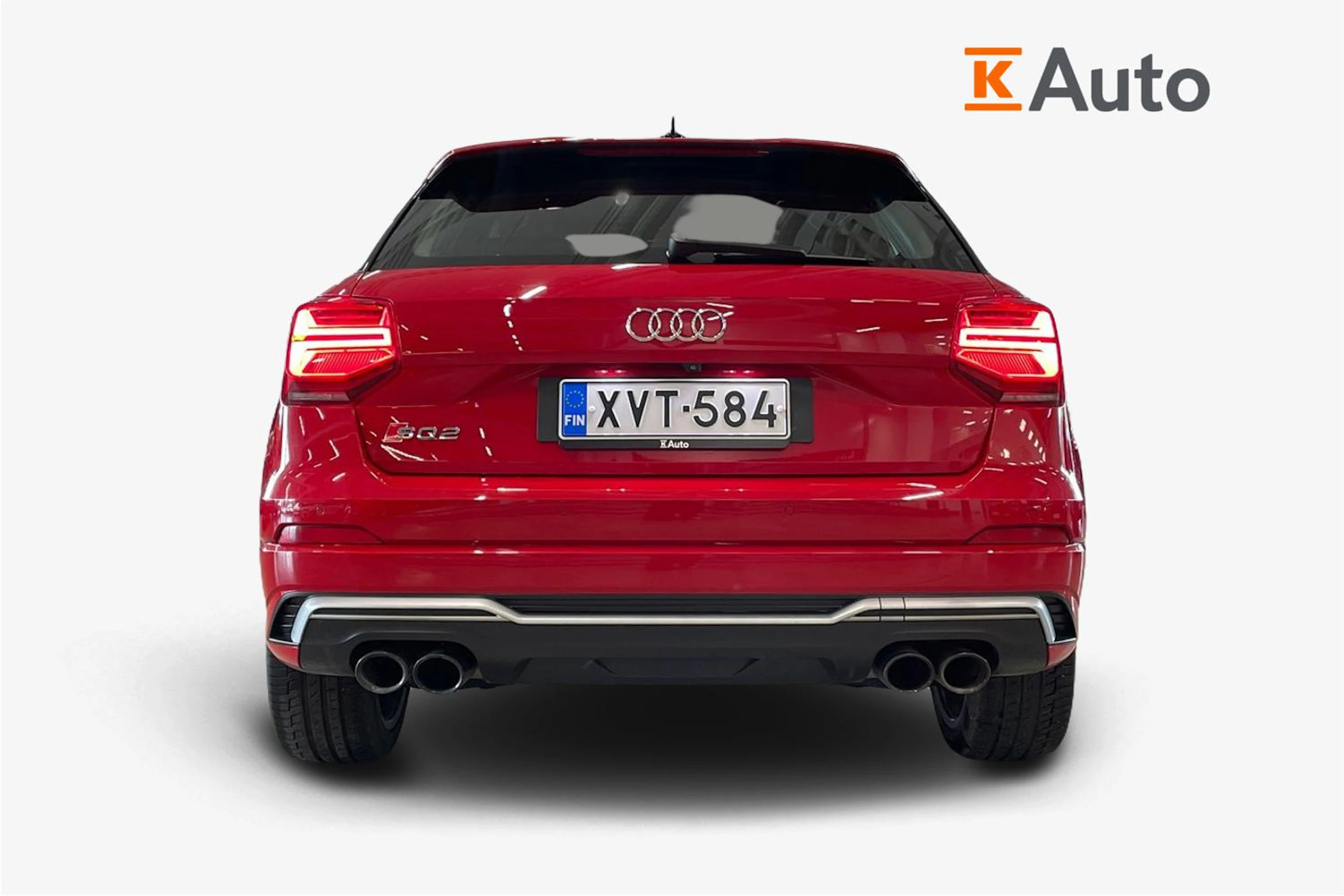 punainen Audi SQ2 2019 kuva 4.